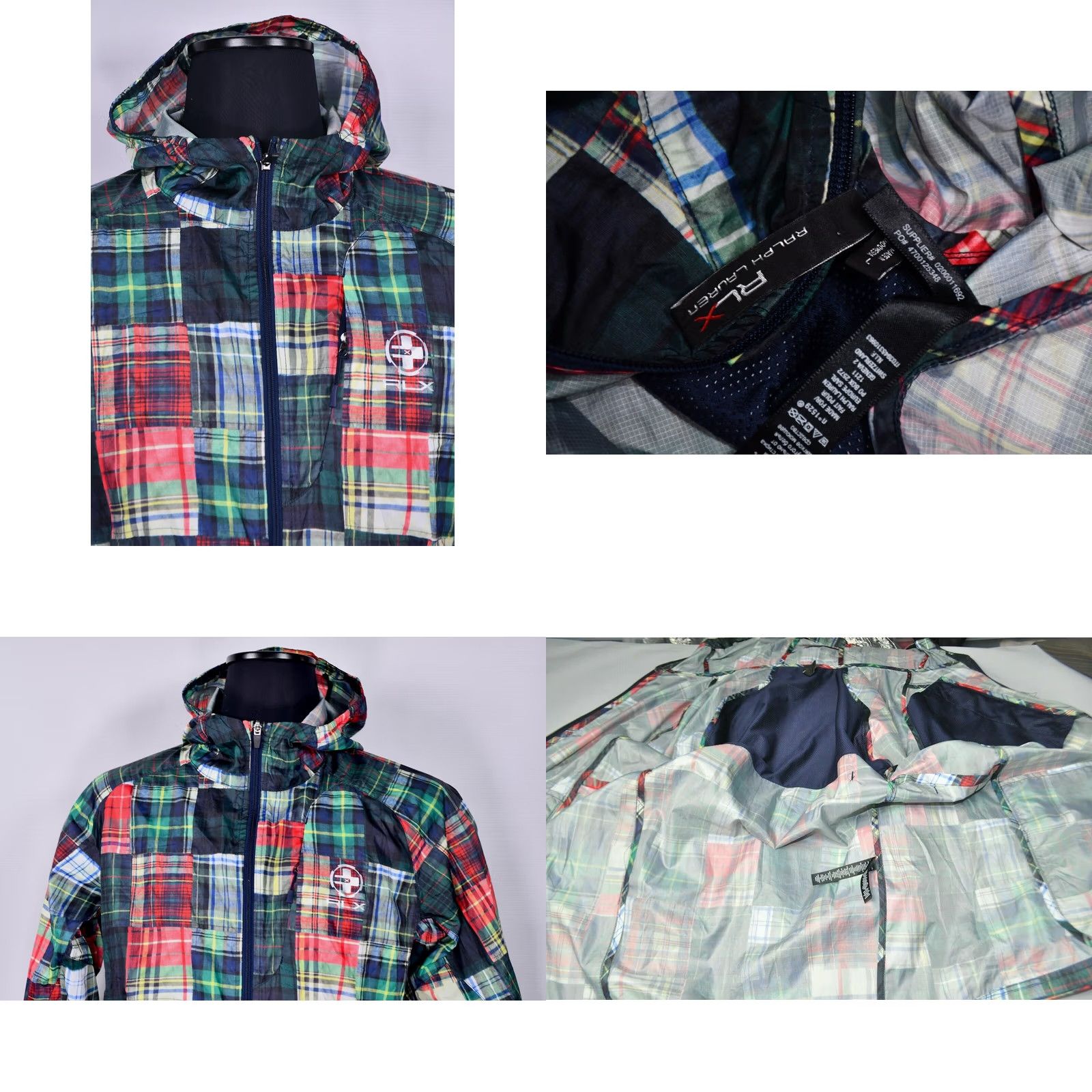 RLX Ralph Lauren RLX Ralph Lauren Patchwork Plaid Jacket Men's L Size US L / EU 52-54 / 3 - 8 Thumbnail