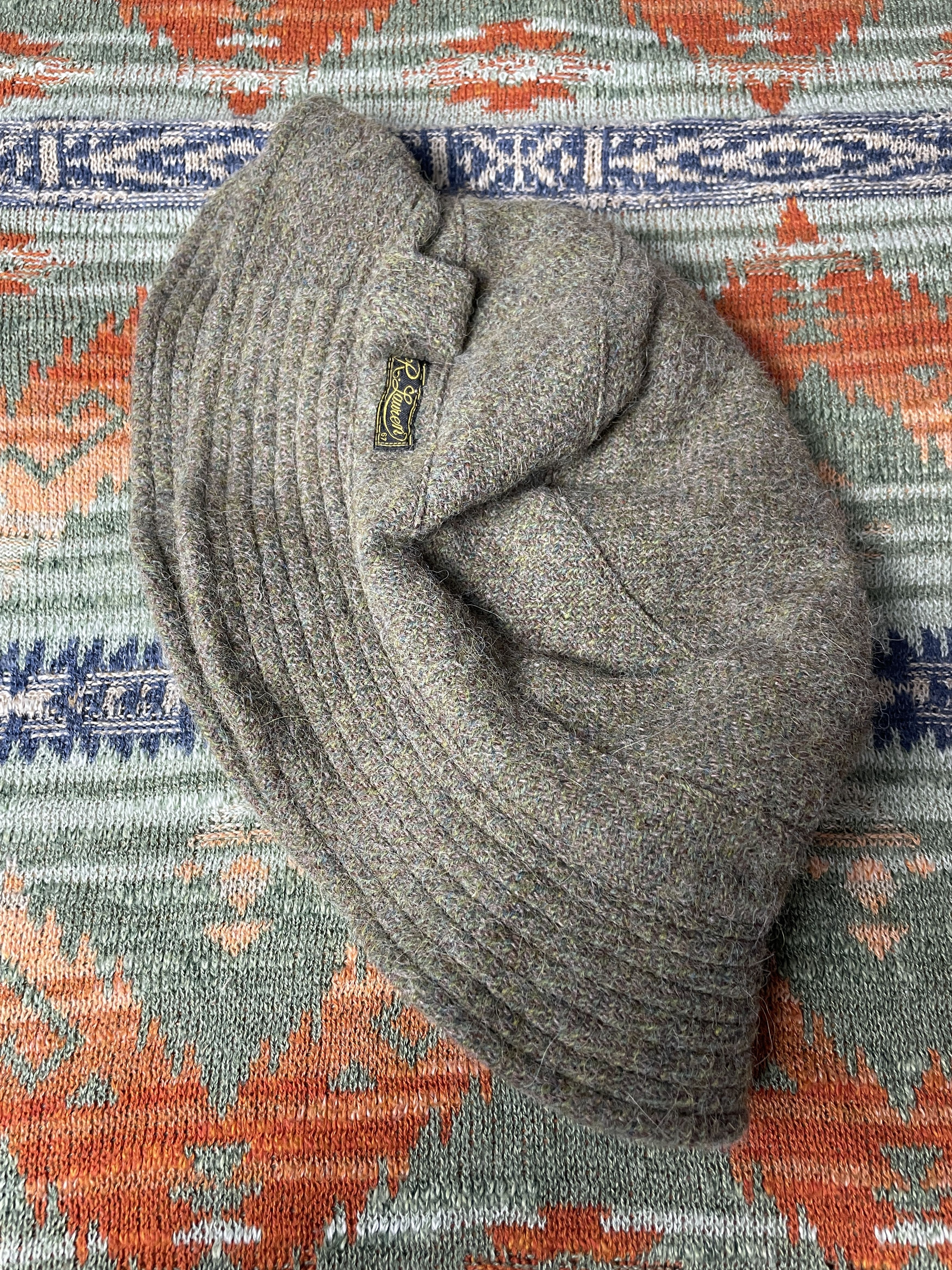 Polo Ralph Lauren Polo Ralph Lauren Wool Tweed Bucket Fisherman Hat Cap Size ONE SIZE - 2 Thumbnail