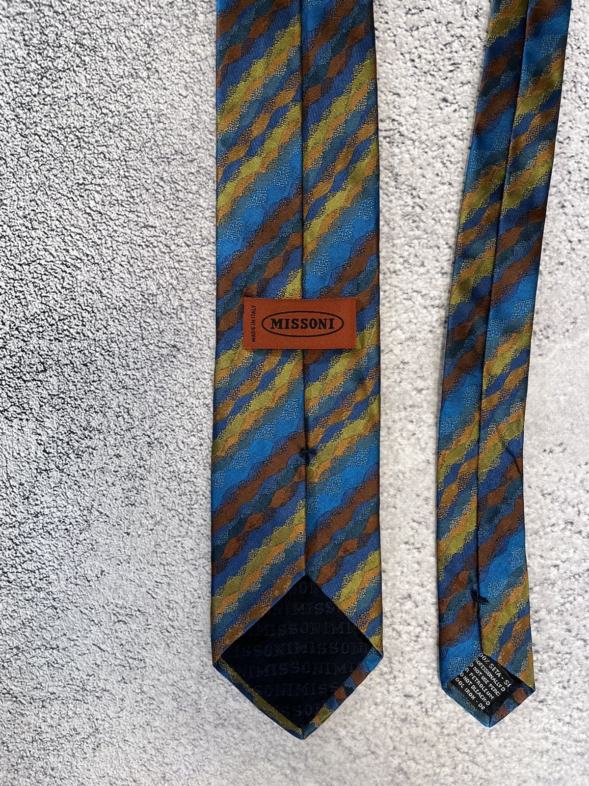 Missoni Missoni Mens Silk Ties Multicolor Size ONE SIZE - 5 Thumbnail
