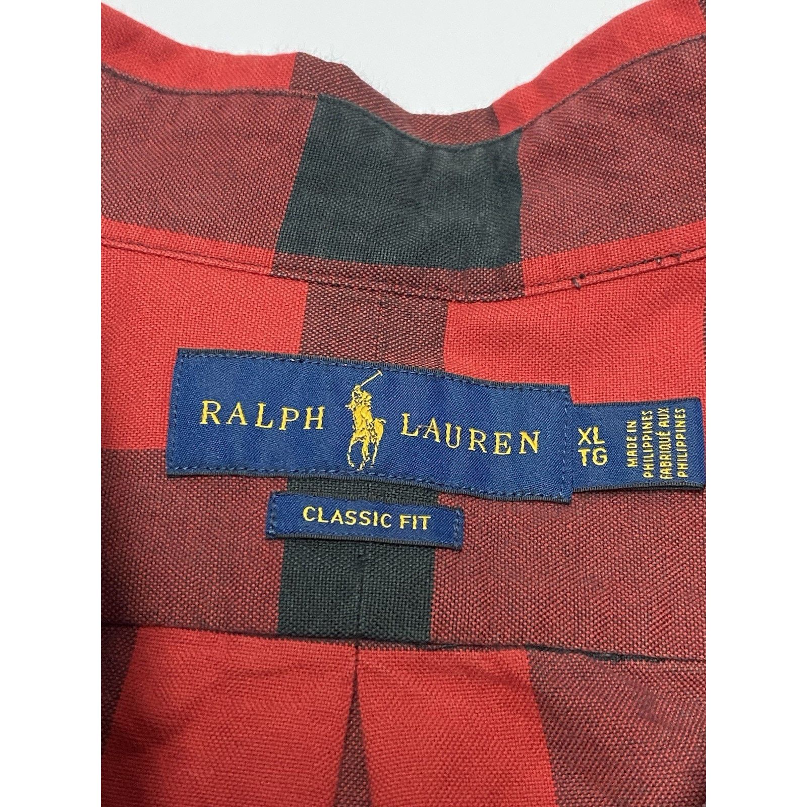 Polo Ralph Lauren RL Men’s Sz XL Plaid Long Sleeve Button Down Classic Fit Size US XL / EU 56 / 4 - 4 Thumbnail