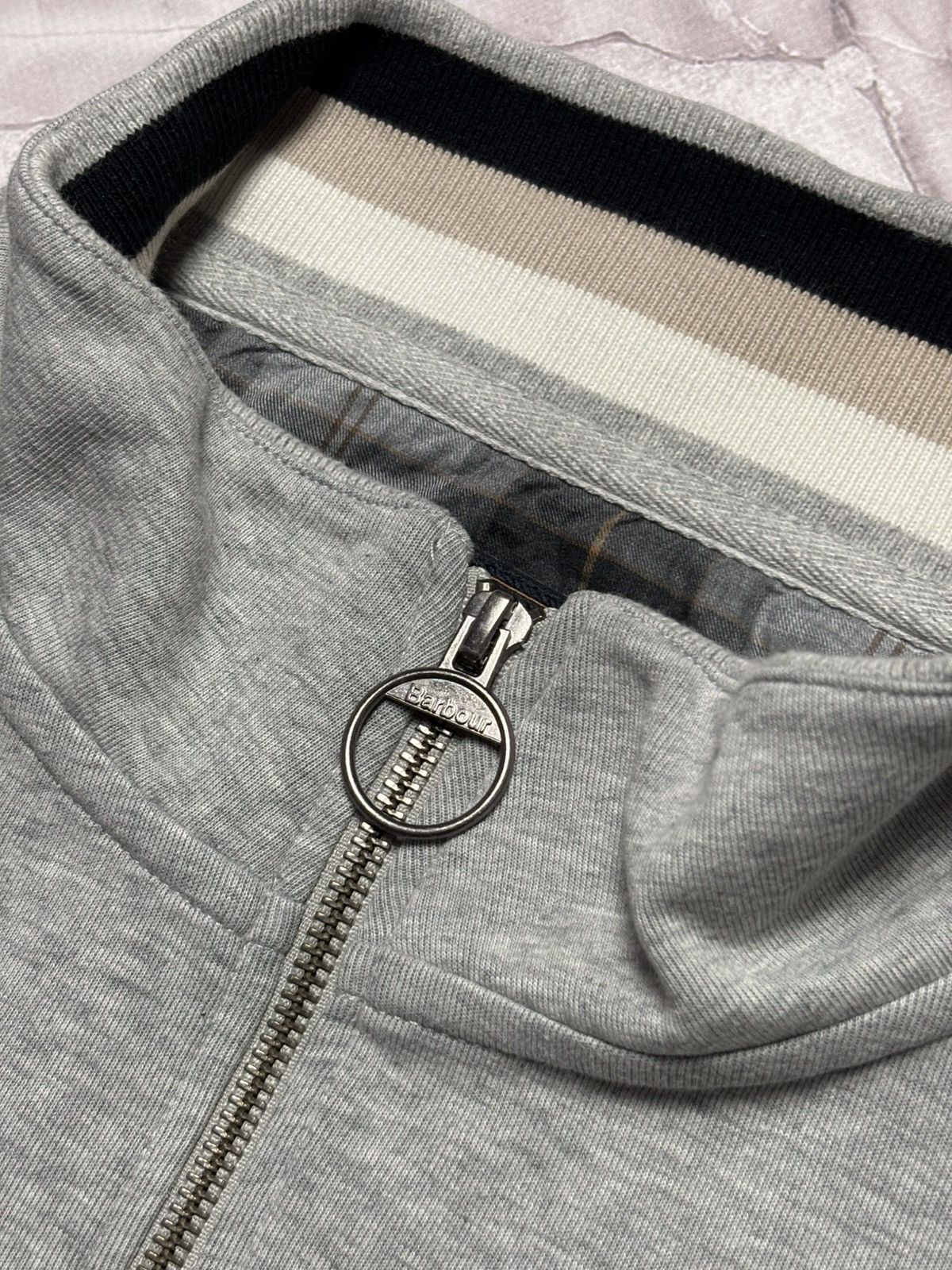 Barbour Barbour Merewood Full Zip Sweatshirt Heather Mens 2XL Size US XXL / EU 58 / 5 - 6 Thumbnail