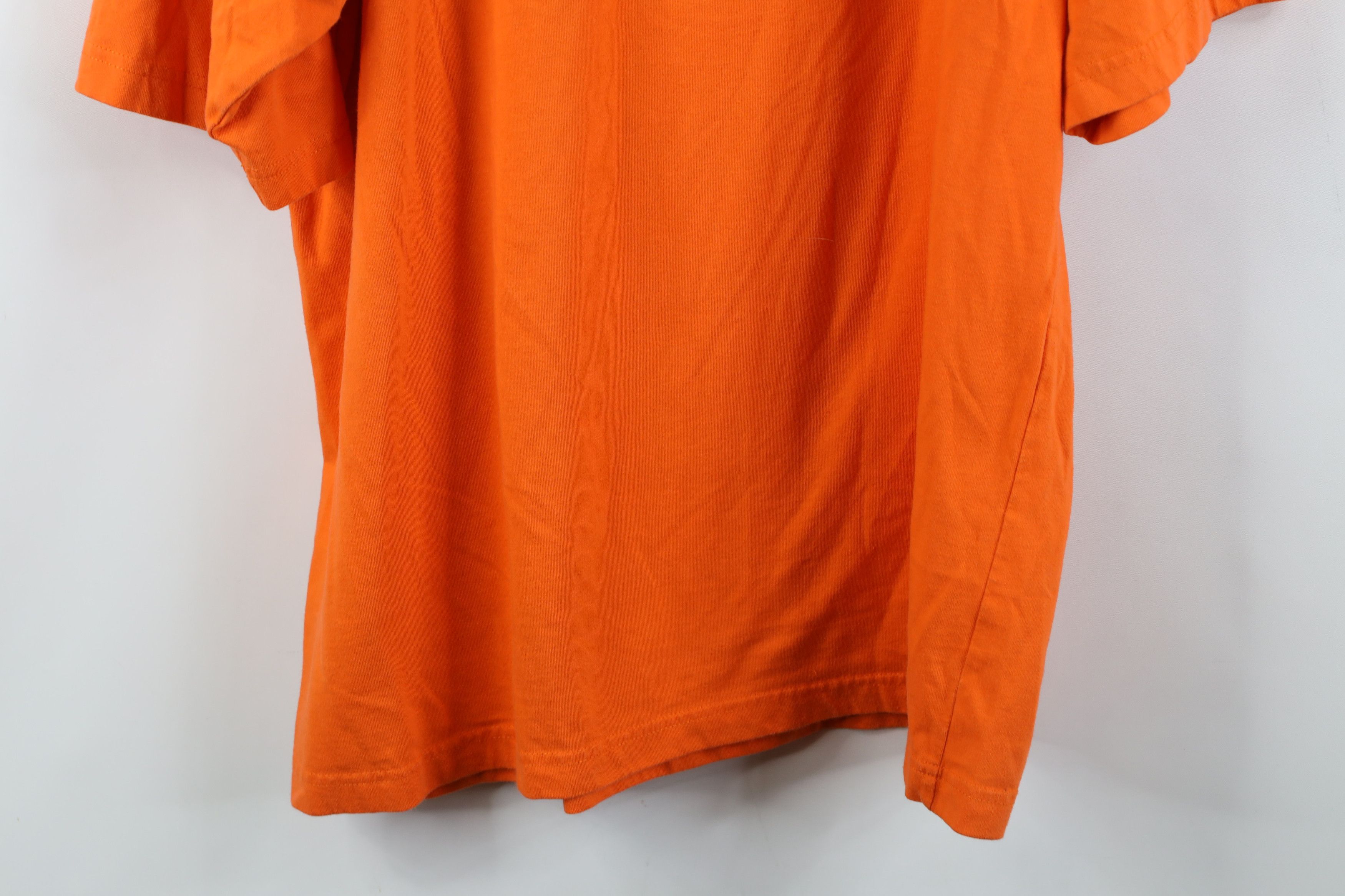 Vintage Vintage 90s Y2K Tigers Baseball Jersey T-Shirt Orange Cotton Size US L / EU 52-54 / 3 - 14 Thumbnail