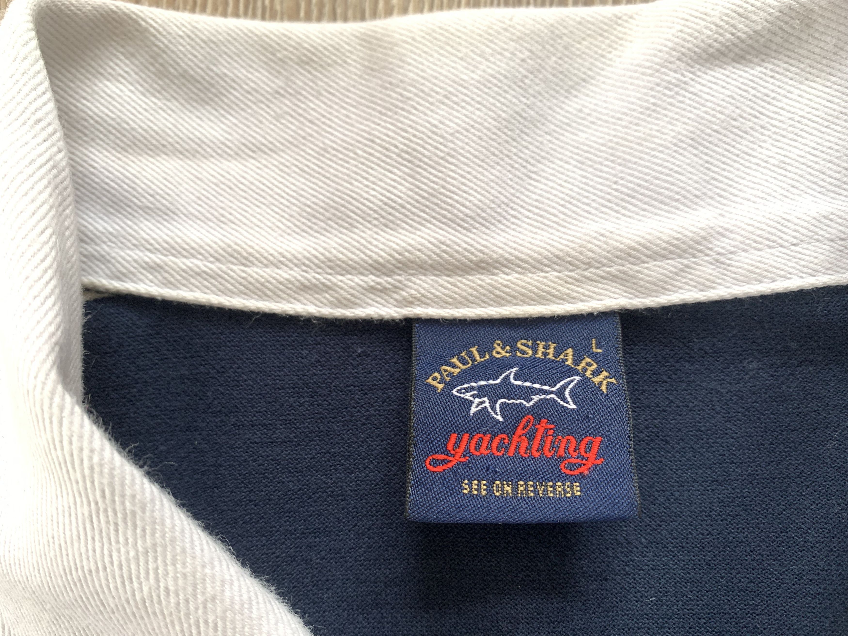 Paul & Shark Vintage Paul & Shark Yachting Habana Polo T Shirt Size US L / EU 52-54 / 3 - 7 Thumbnail