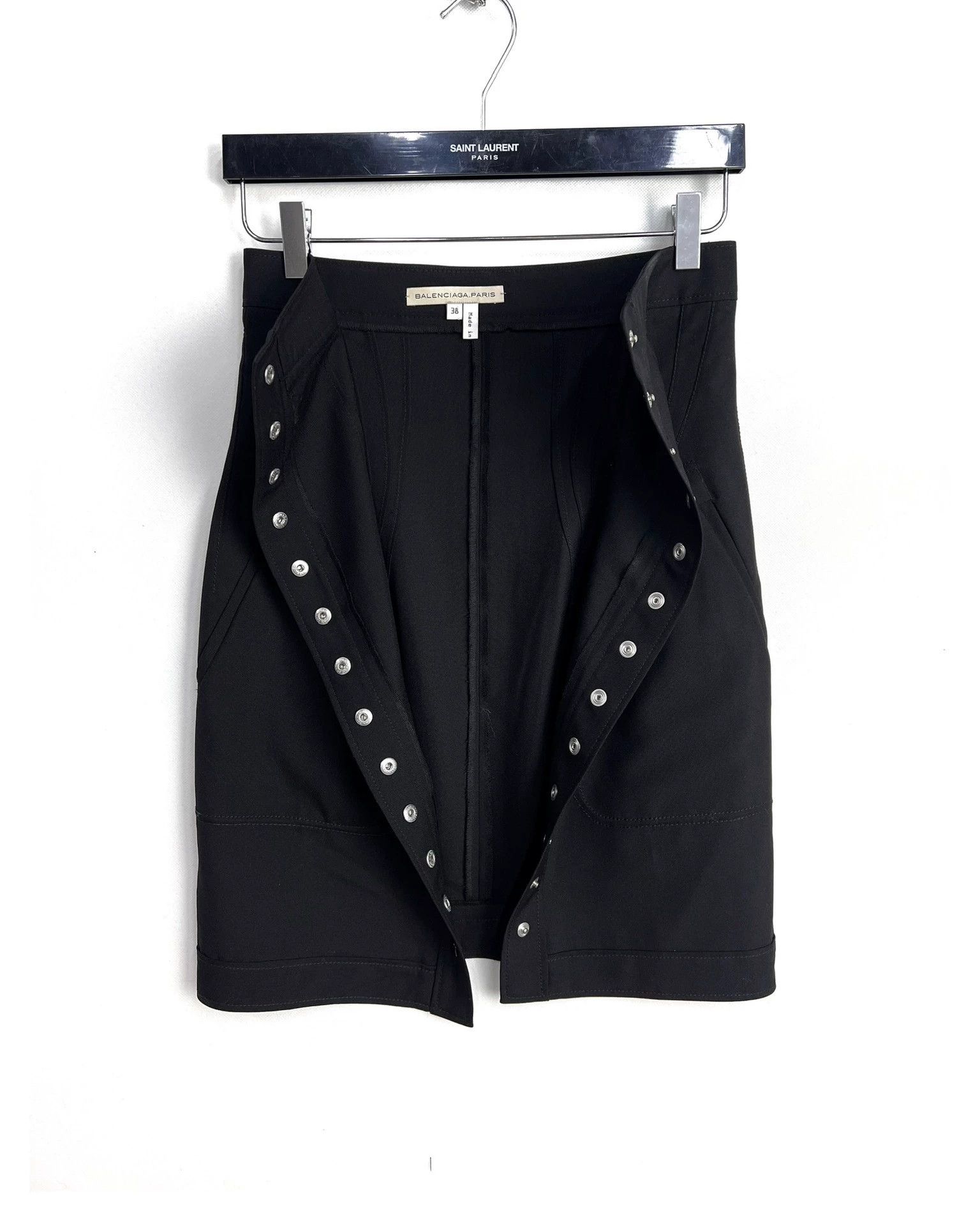 Balenciaga Balenciaga 03AW Ghesquière Sculptural A-line Skirt Size 26" / US 2 / IT 38 - 3 Thumbnail