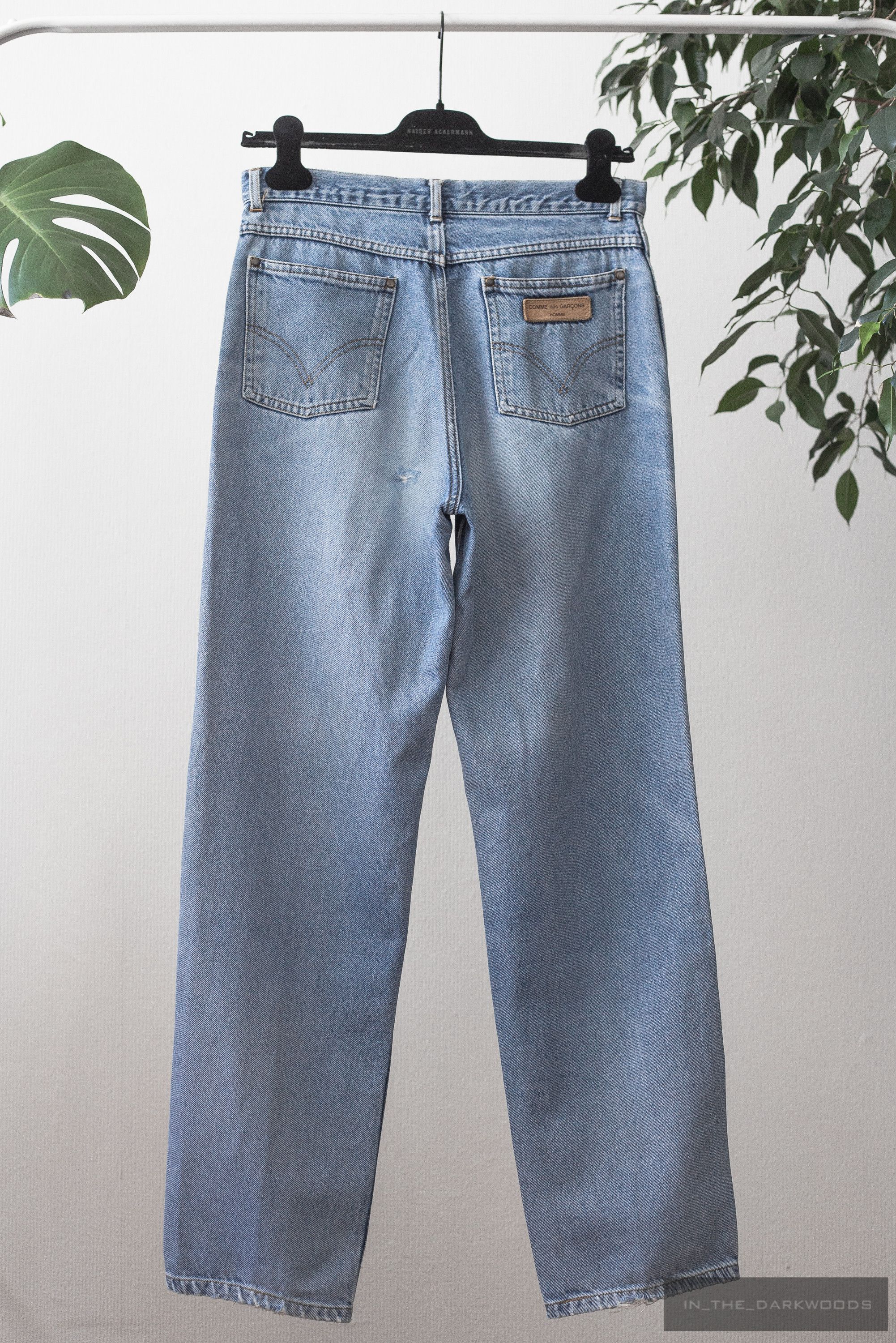 Comme des Garcons Homme distressed denim pants Size US 28 / EU 44 - 2 Thumbnail