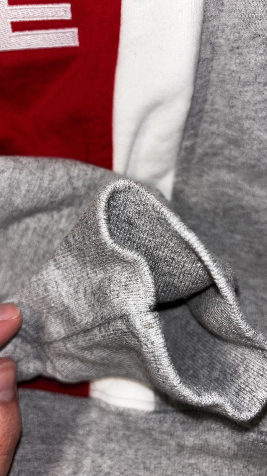 Supreme Supreme Vertical Logo Panel Crewneck Size US M / EU 48-50 / 2 - 10 Thumbnail