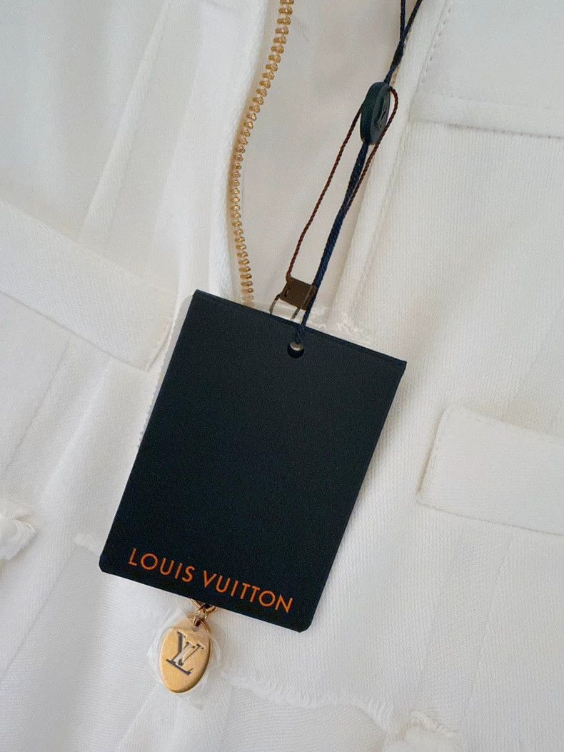 Louis Vuitton Louis Vuitton Limited White Black Trim Pants 2503-Nextarrow Size US 36 / EU 52 - 8 Thumbnail