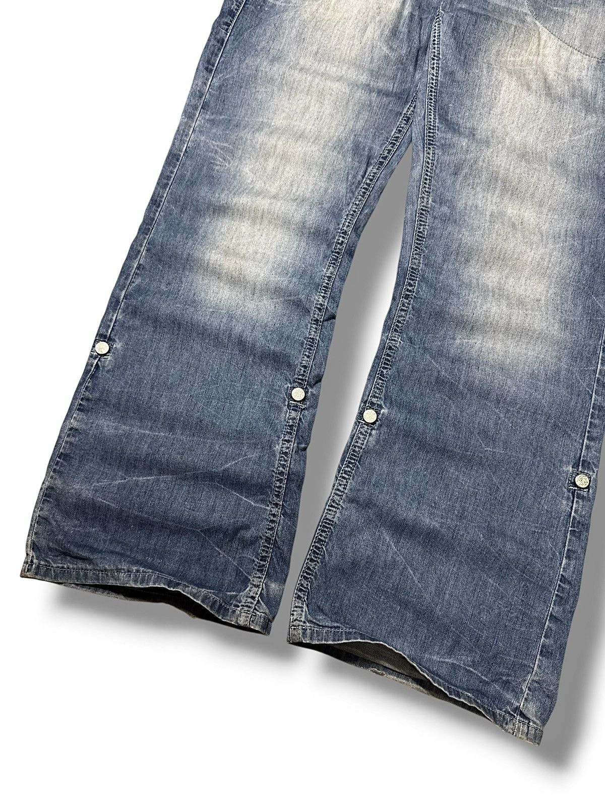 If Six Was Nine Flared Hysteric Glamour LGB If Six Was Nine Denim Jeans y2k Size US 30 / EU 46 - 5 Thumbnail