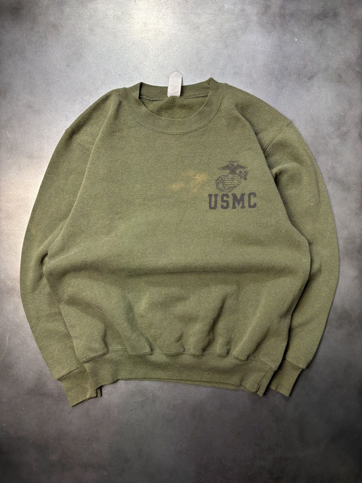 Vintage Vintage USMC Crewneck Sweatshirt Shia Labeouf Marine Corps S Size US S / EU 44-46 / 1 - 3 Thumbnail