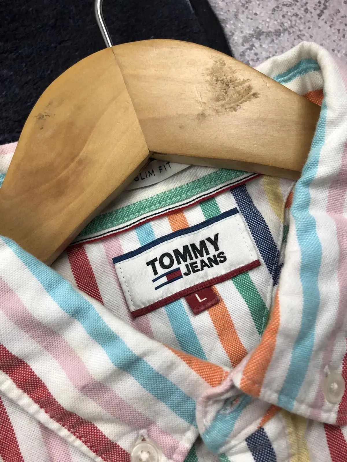 Tommy Hilfiger TOMMY HILFIGER Jeans Hype Tennis Shirt Mini Logo Streetwear Size US L / EU 52-54 / 3 - 6 Thumbnail