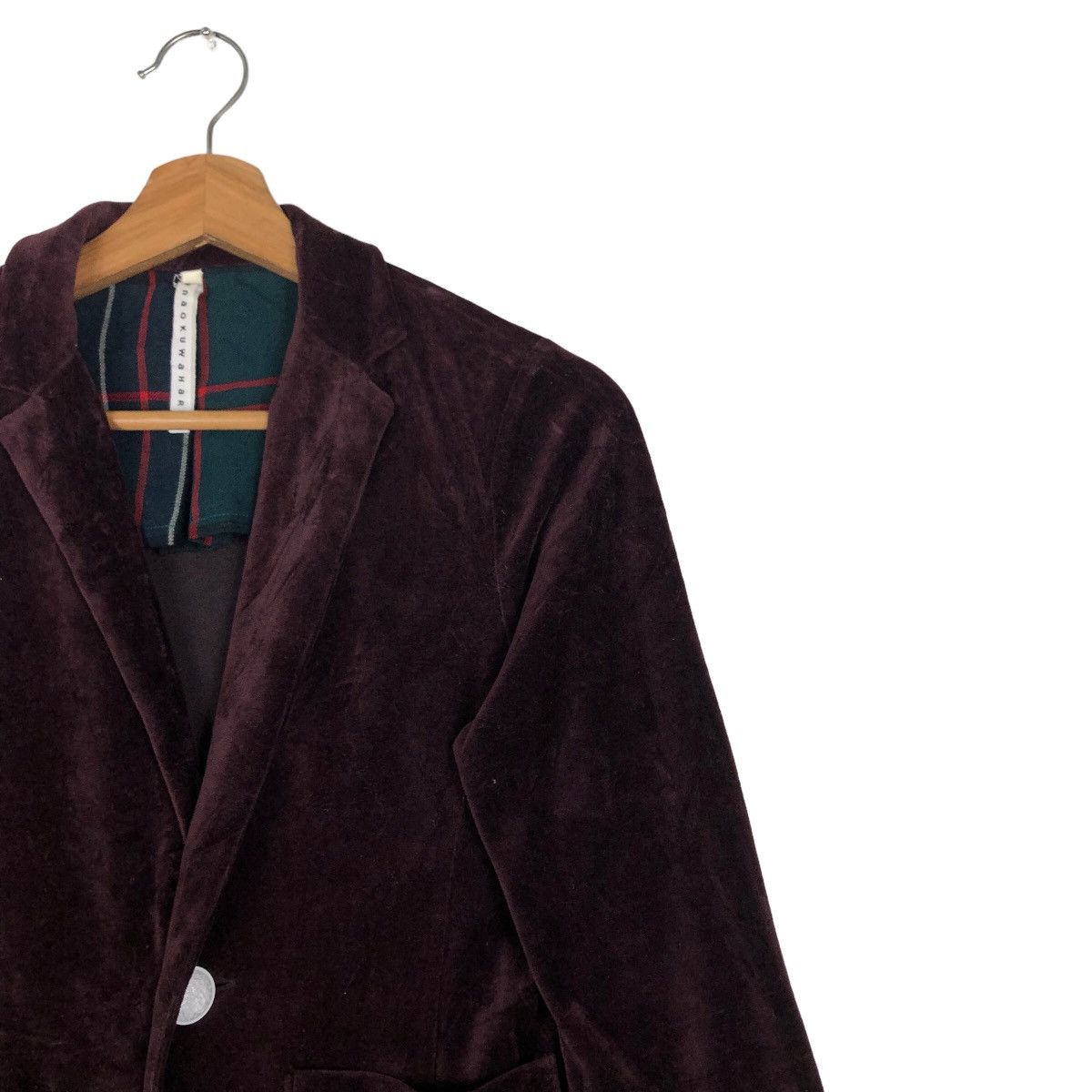 Issey Miyake 🔥Velvet Jacket Issey Miyake Sunaokuwahara Japan Made Size US M / EU 48-50 / 2 - 6 Thumbnail