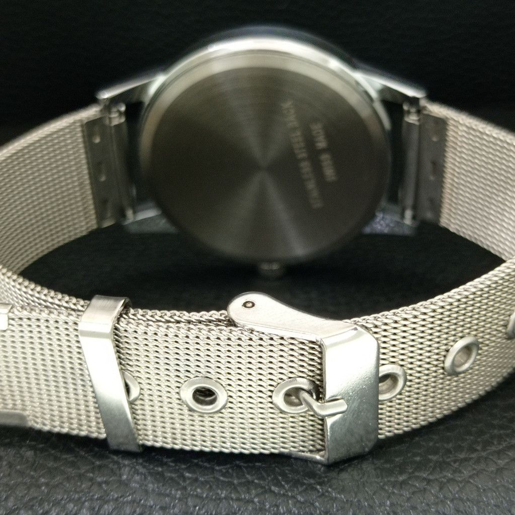 Other VINTAGE MONTINE HAND-WINDING SWISS MENS WHITE WATCH a444166 Size 38 - 2 Thumbnail