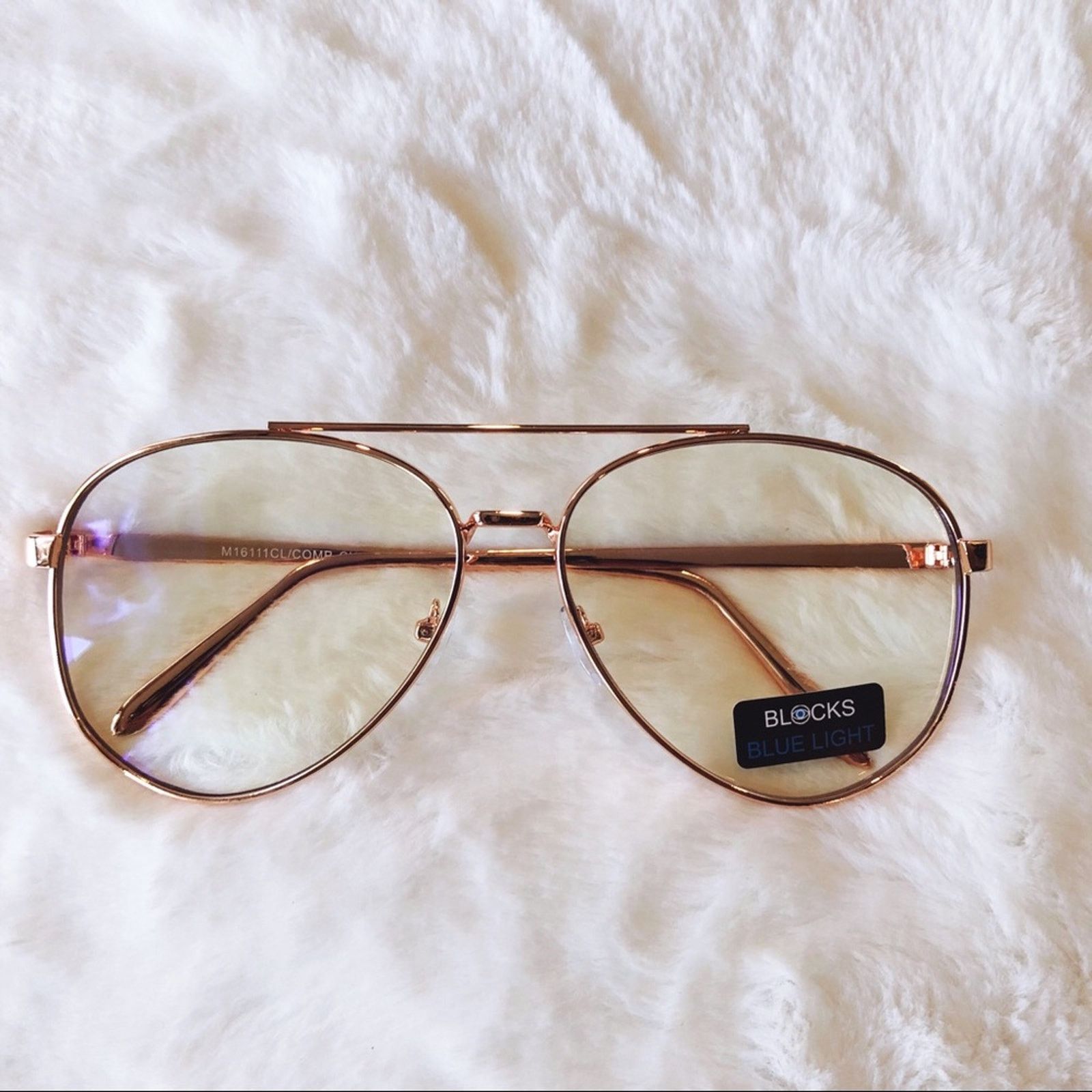 Other Jane Rose Gold Aviator Computer Blue Light Glasses Size ONE SIZE - 4 Thumbnail
