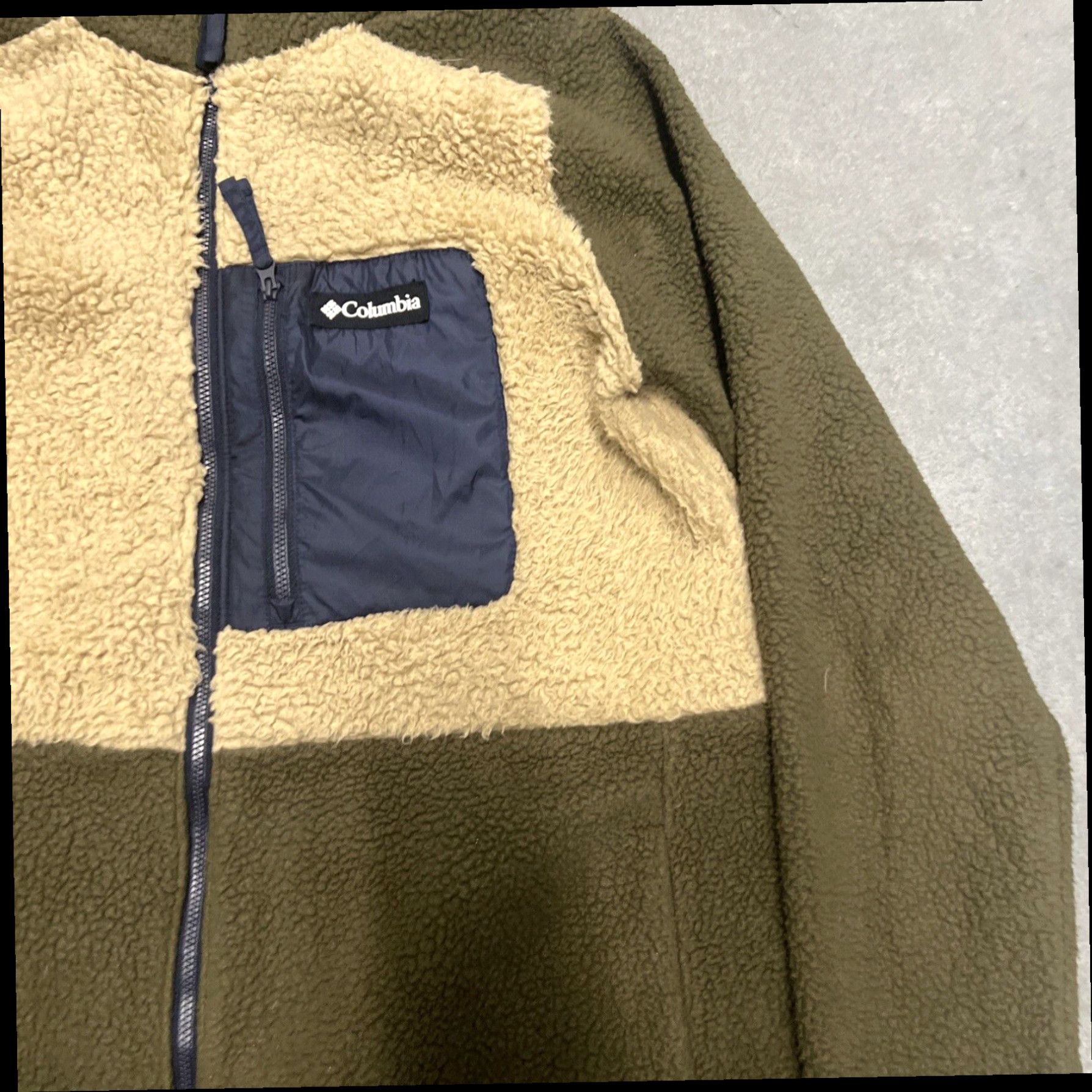 Vintage Columbia Jacket Men Medium Adult Fleece Zip Up Coat Hiking Outdoor Pile Size US M / EU 48-50 / 2 - 2 Thumbnail
