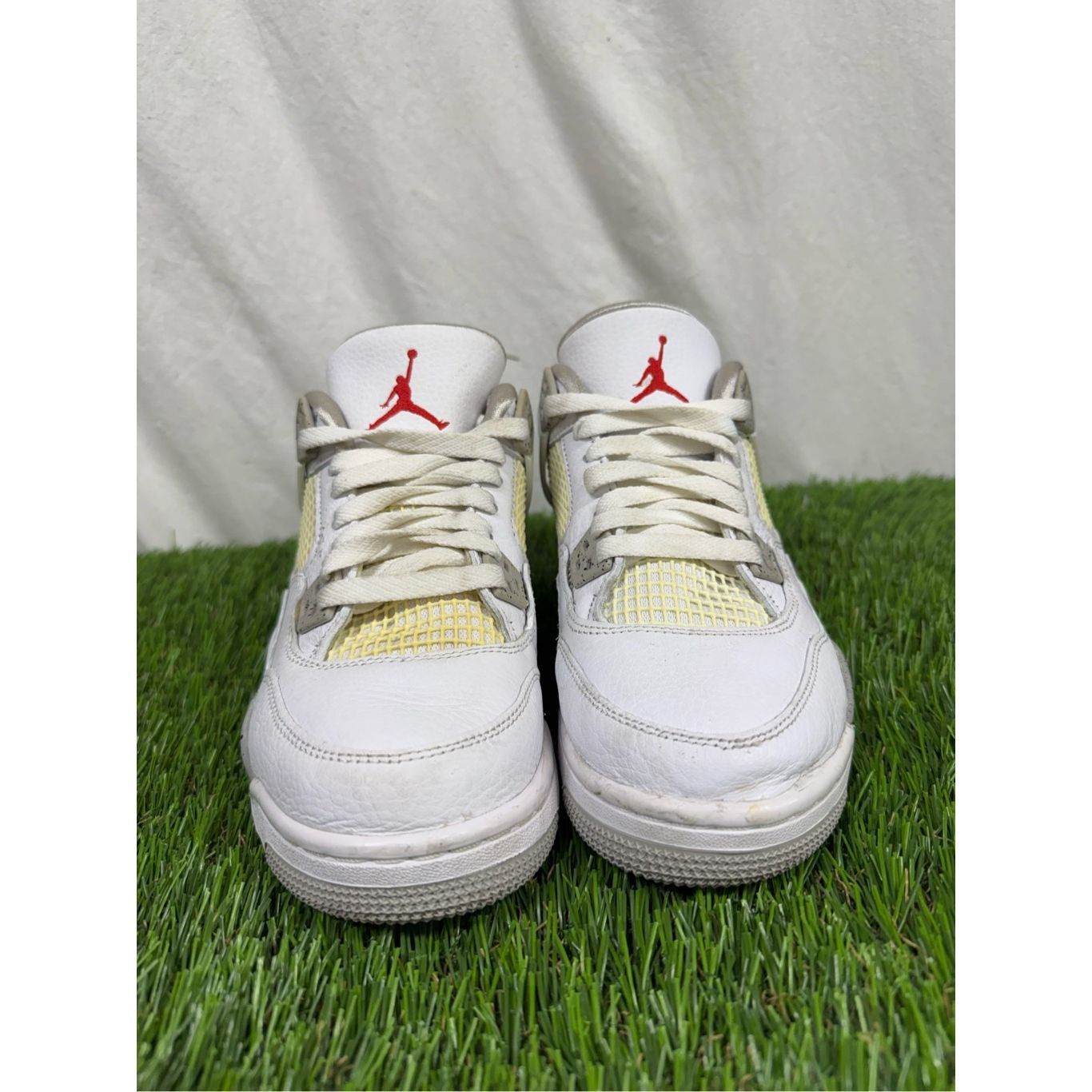 Jordan Brand Size 6Y Jordan 4 Retro White Oreo - Pre-Owned DJ4699 100 GS Size US 6 / EU 39 - 2 Thumbnail