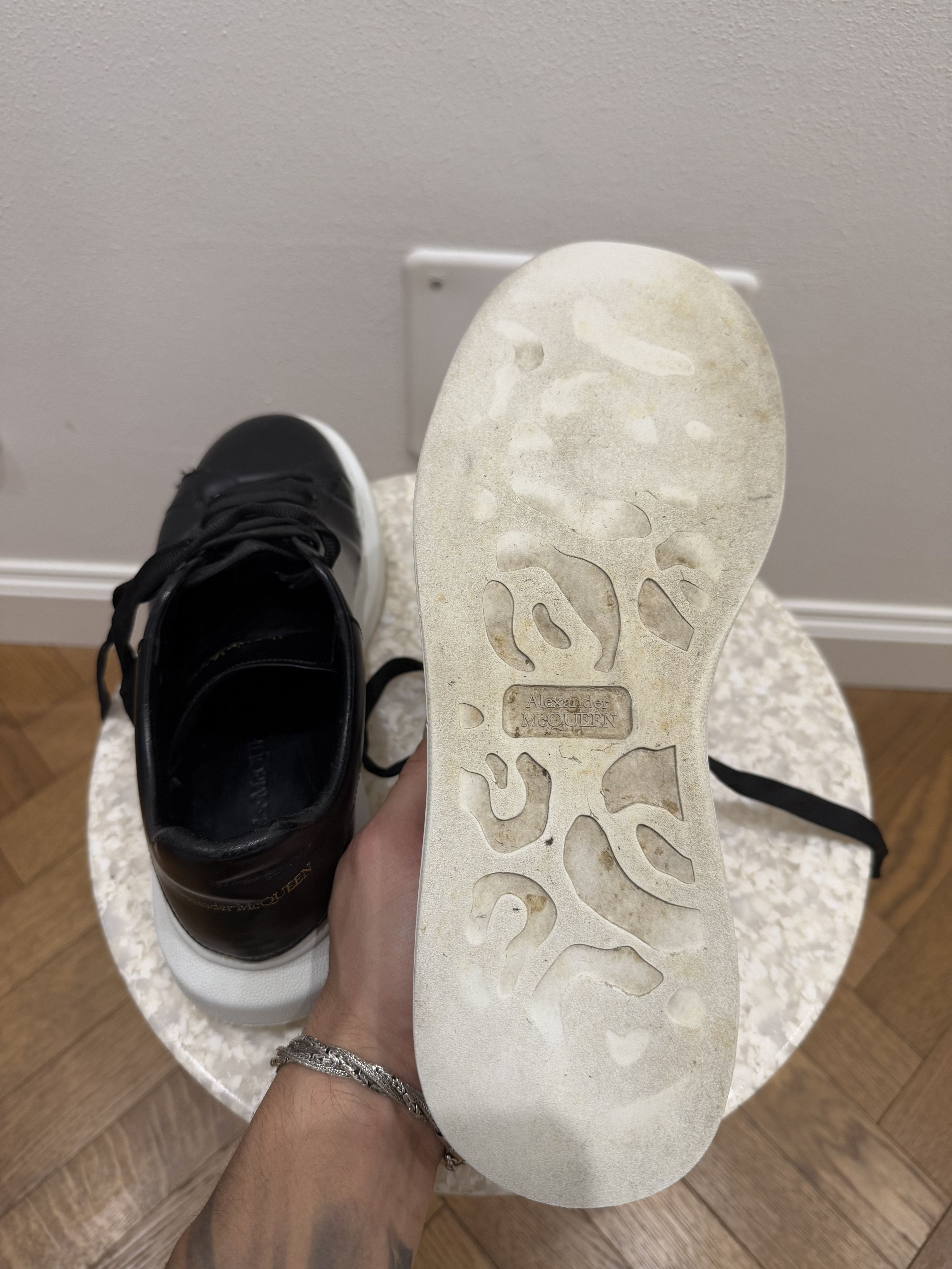Alexander McQueen Oversized Sneaker in Black Size US 8.5 / EU 41-42 - 8 Thumbnail