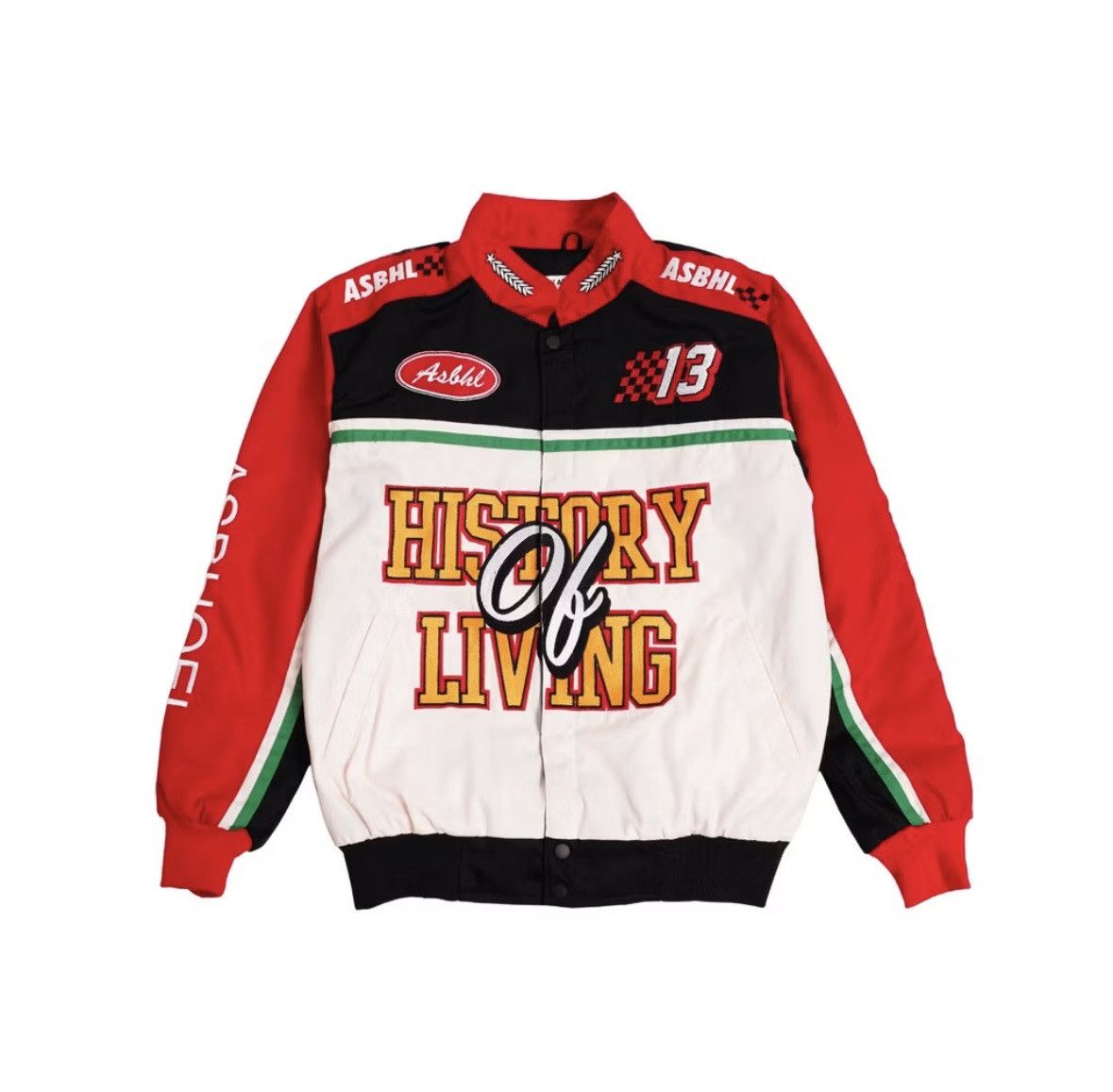 Other Bomber jacket racer asbhoel streetwear Size US L / EU 52-54 / 3 - 1 Thumbnail