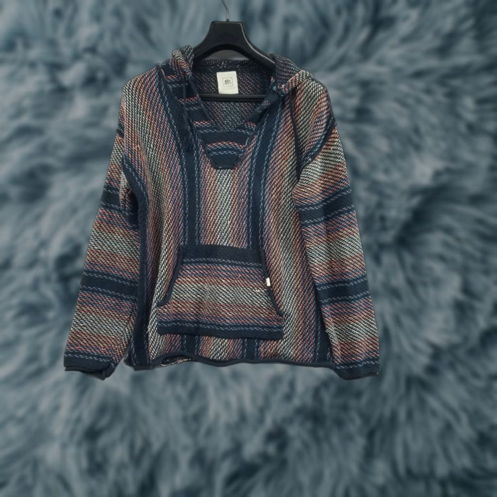 Rip Curl RIP CURL Hoodie Blanket Geometric Multicolor Hooded Pullover Men L Size Large Mens Blanket Hoodie Size US L / EU 52-54 / 3 - 1 Thumbnail