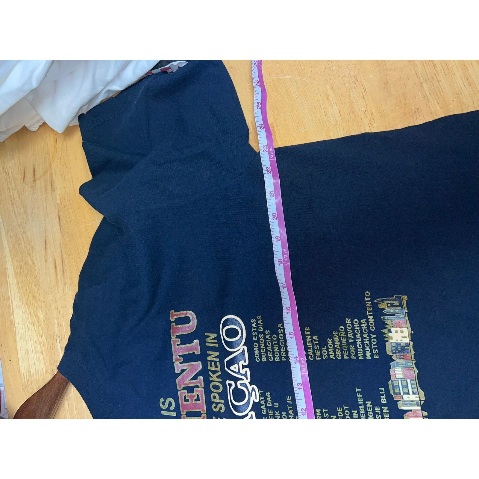 Vintage Vintage Curacao Shirt Papimentu Language Spoken Blue Tee XL Size US XL / EU 56 / 4 - 9 Thumbnail