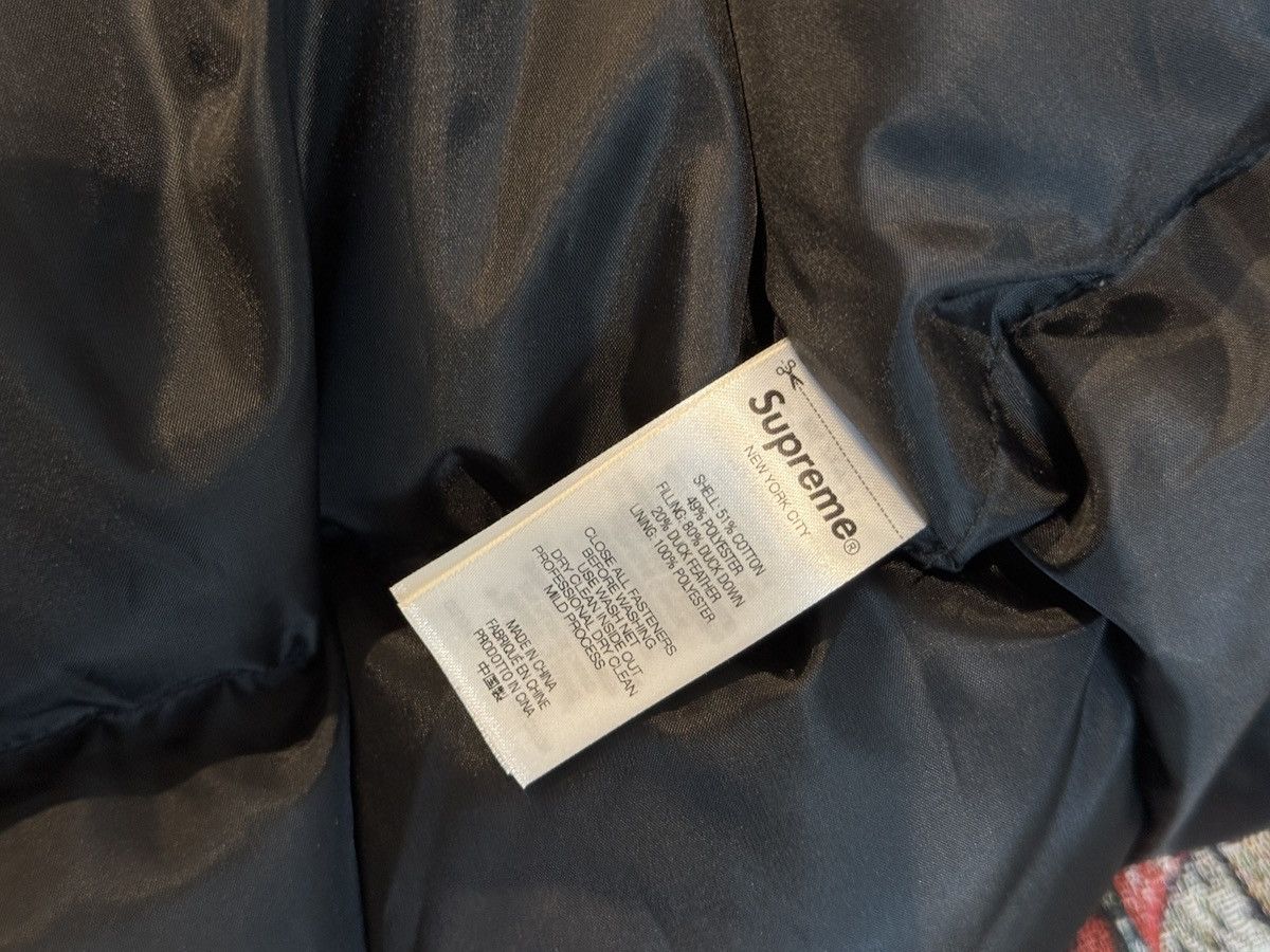 Supreme Supreme × BLESS FW23 Tapestry Down Puffer Jacket – Size M Size US M / EU 48-50 / 2 - 16 Thumbnail