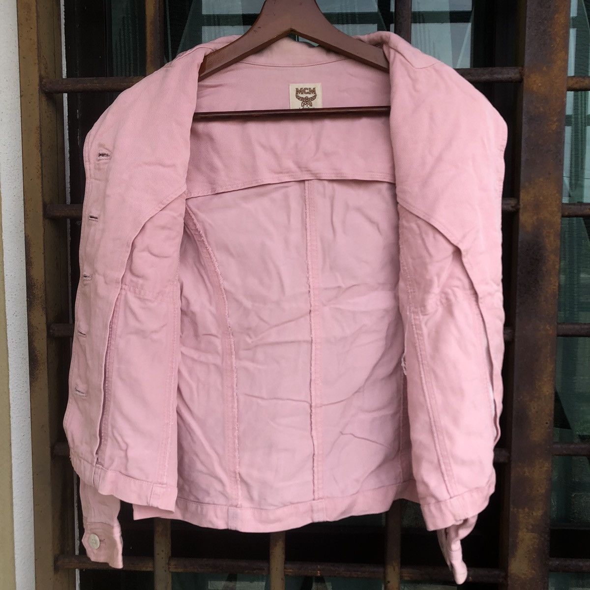 MCM MCM Pink Button Denim Jacket Size M / US 6-8 / IT 42-44 - 9 Thumbnail