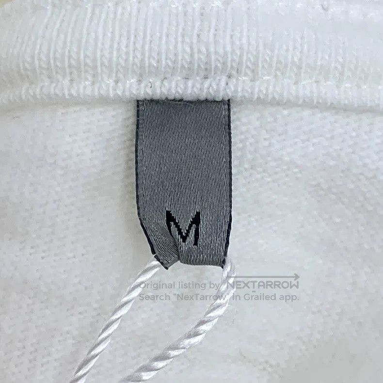 Dior Dior White old hole logo letter print cotton round-neck sh Size US M / EU 48-50 / 2 - 7 Thumbnail