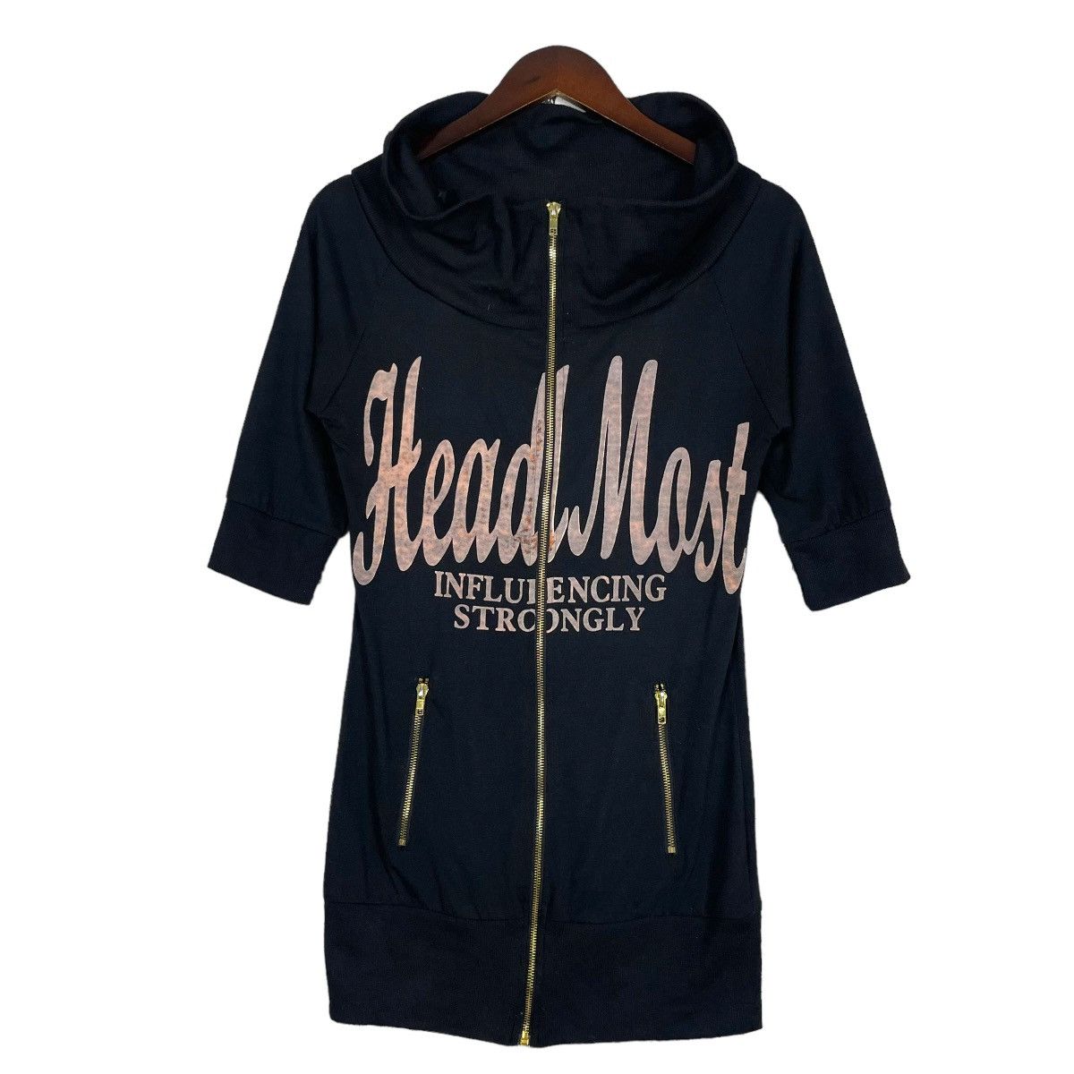 If Six Was Nine Vintage Pumpkin Head Most Long Sweatshirt Punk Rock Hoodie Size S / US 4 / IT 40 - 1 Thumbnail