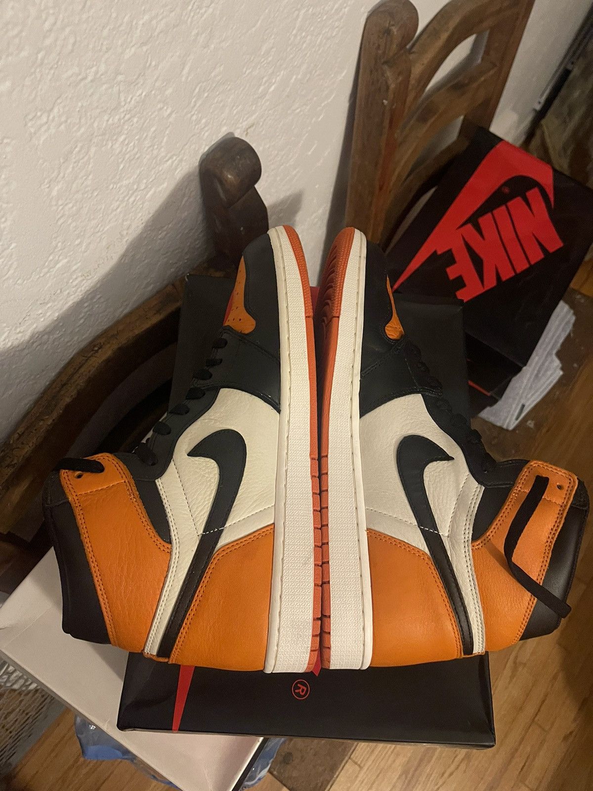 Jordan Brand Jordan 1 Retro High OG Shattered Backboard 2015 Size US 13 / EU 46 - 6 Thumbnail