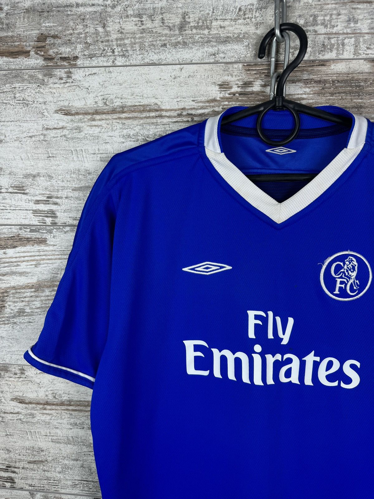 Chelsea Soccer × Vintage Mens Vintage Umbro Chelsea FC T-shirt soccer jersey tee Size US S / EU 44-46 / 1 - 4 Thumbnail