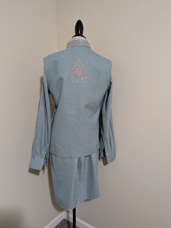 Other 3 PC Men's Kurta set Size 38R - 4 Thumbnail