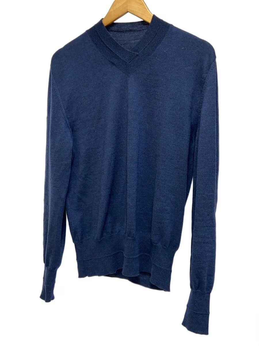 Maison Margiela Layered Wool Knit Sweater Size US M / EU 48-50 / 2 - 1 Thumbnail