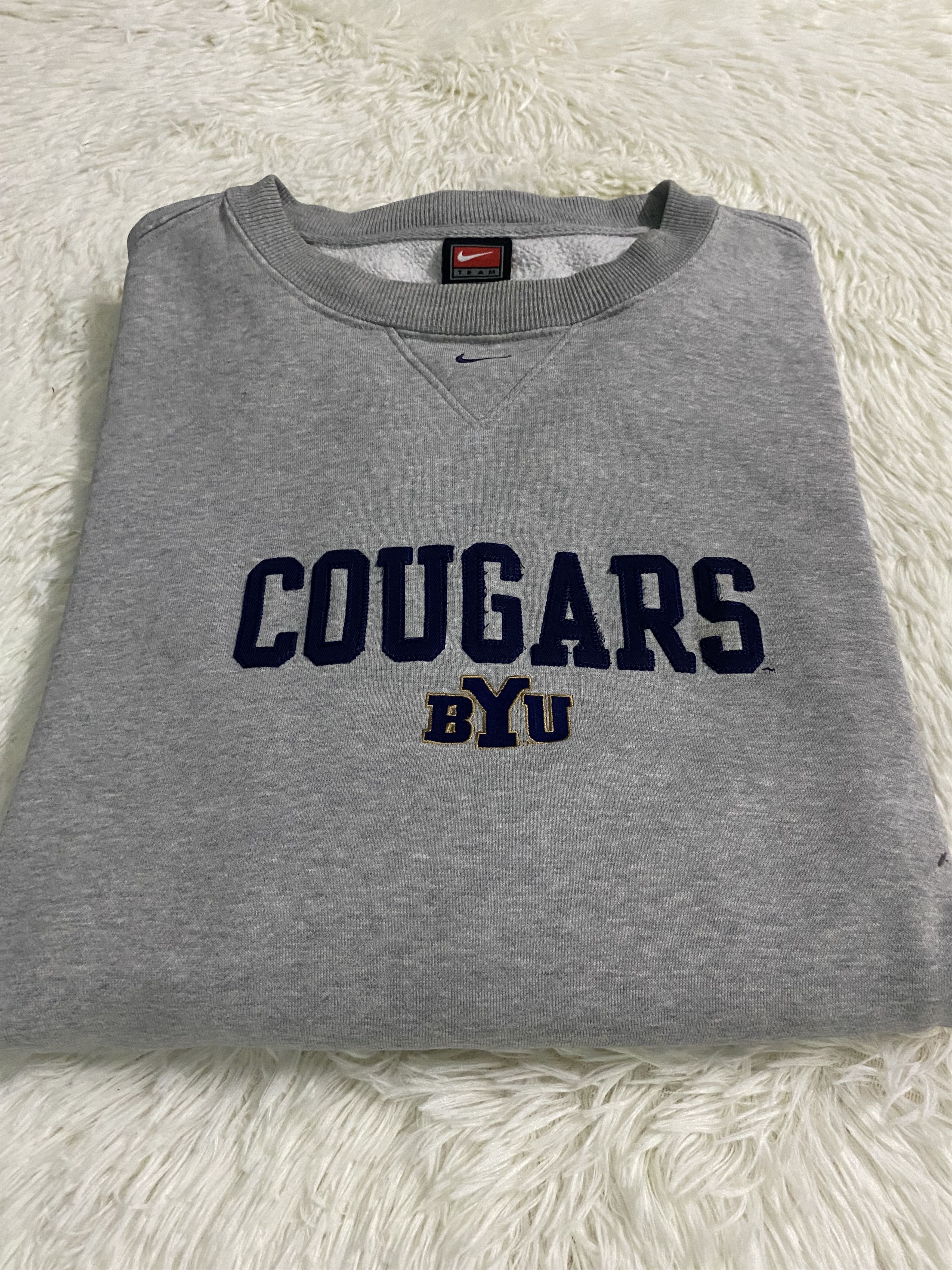 Nike Nike Center Baggy Style Sweatshirt Vintage Size US XL / EU 56 / 4 - 14 Thumbnail