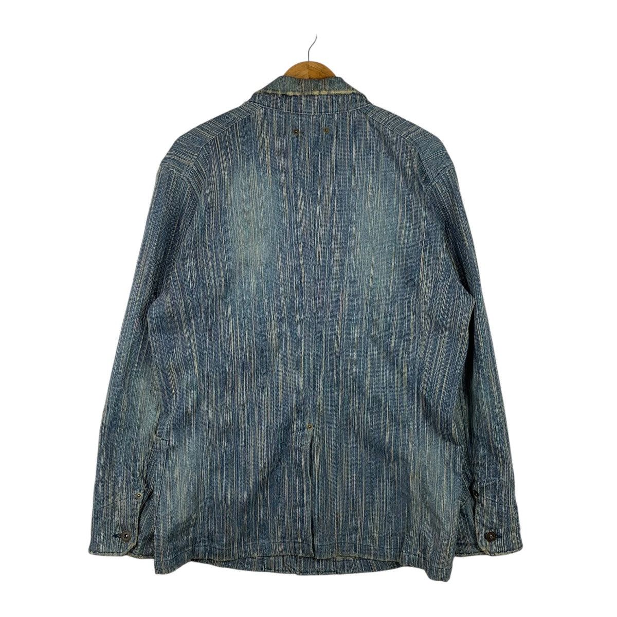 Japanese Brand × Vintage Vintage JAPANESE BRAND Casualwear Denim Jeans Coat Jacket Size US M / EU 48-50 / 2 - 2 Thumbnail