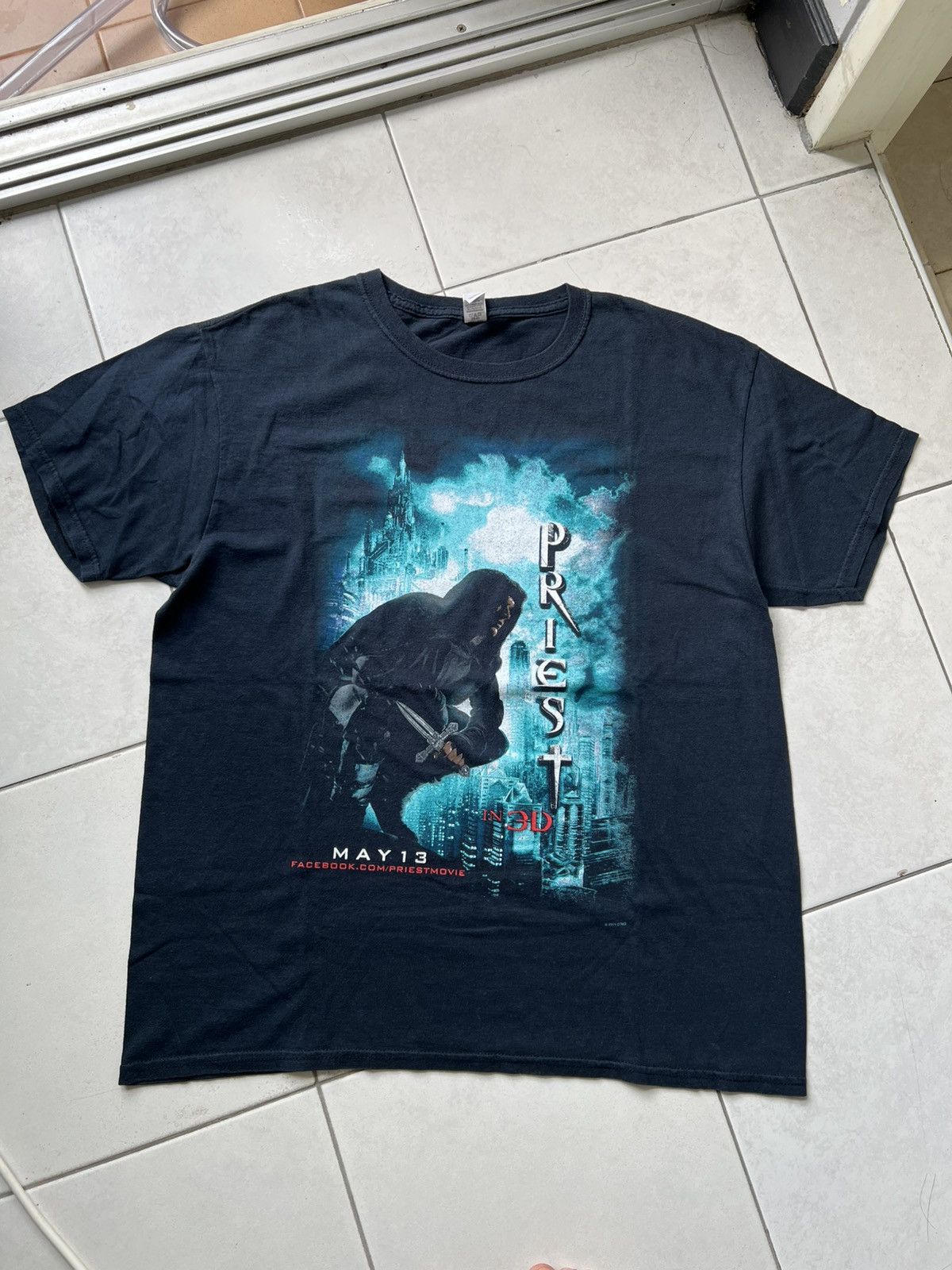 Vintage Priest 2011 Movie Promo Tees Size US L / EU 52-54 / 3 - 4 Thumbnail