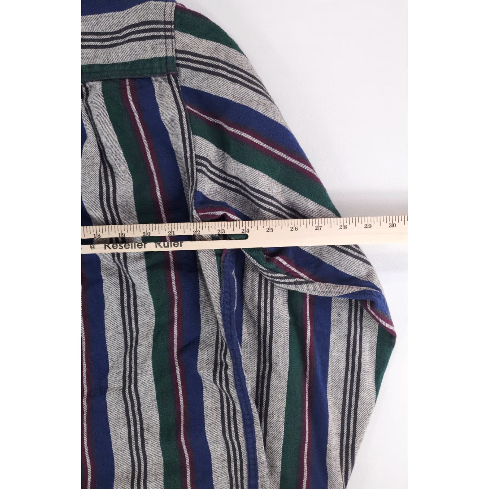 Eddie Bauer Eddie Bauer McKinley Flannel Button Up Shirt Serape Blanket Made USA Mens XLT Multicolor USA Button-Up Shirt Mens XLT Flannel Long Sleeve Size US XL / EU 56 / 4 - 7 Thumbnail