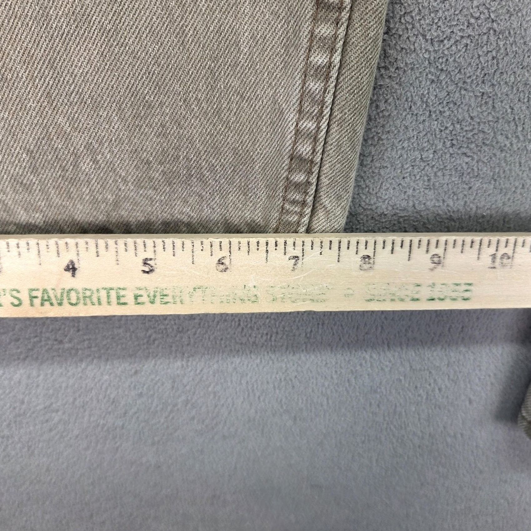 Levi's VINTAGE Levi's 501 Jeans Mens Brown Straight 30x29 Button Fly USA 90s Jeans Mens Brown Straight 30x29 5-Pocket Size US 30 / EU 46 - 4 Thumbnail