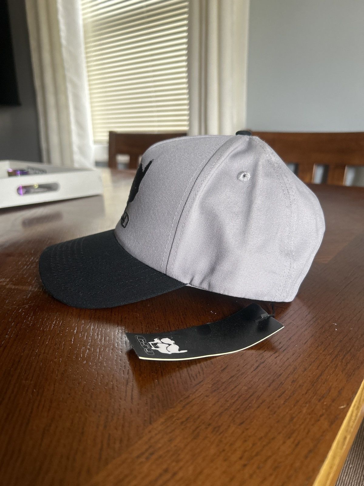 G59 Records G59 Embroidered Logo Hat - Grey and Black Snapback Size ONE SIZE - 5 Thumbnail