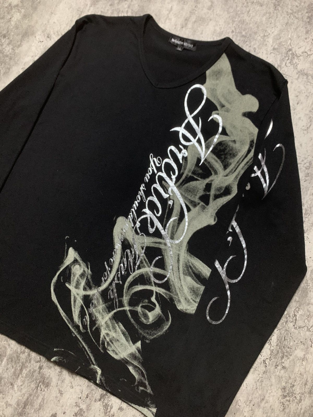 Japanese Brand Y2K Defective Struct Smoke Skull Leopard gothic vkei Style Size US L / EU 52-54 / 3 - 5 Thumbnail