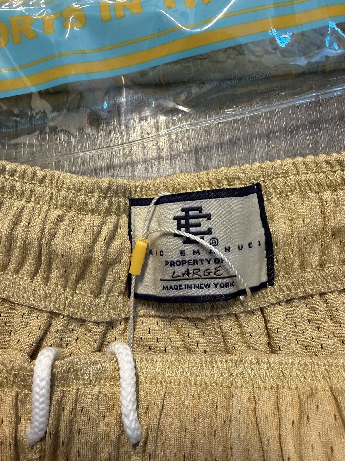 Eric Emanuel Eric Emanuel Beige Lightning Bolt Shorts Size US 34 / EU 50 - 2 Thumbnail