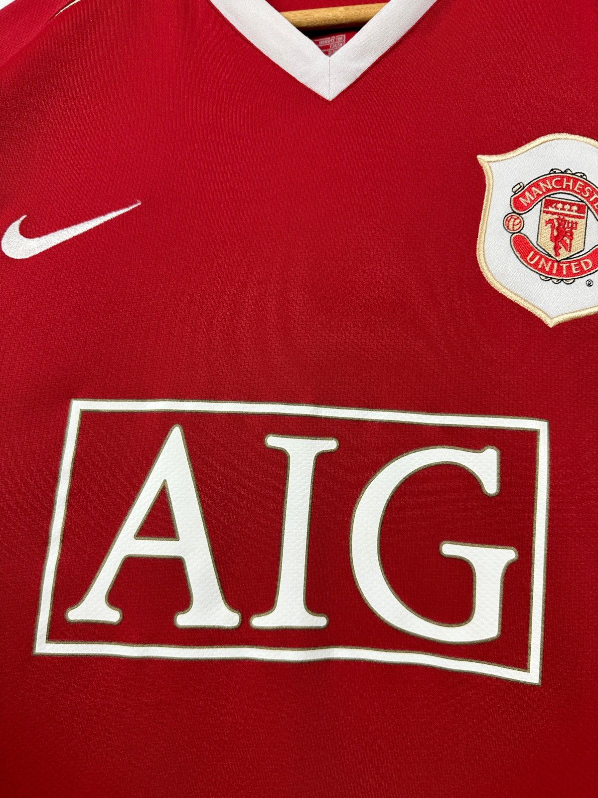 Nike 2006/07 Nike Manchester United Vintage Soccer Jersey Size US XL / EU 56 / 4 - 8 Thumbnail
