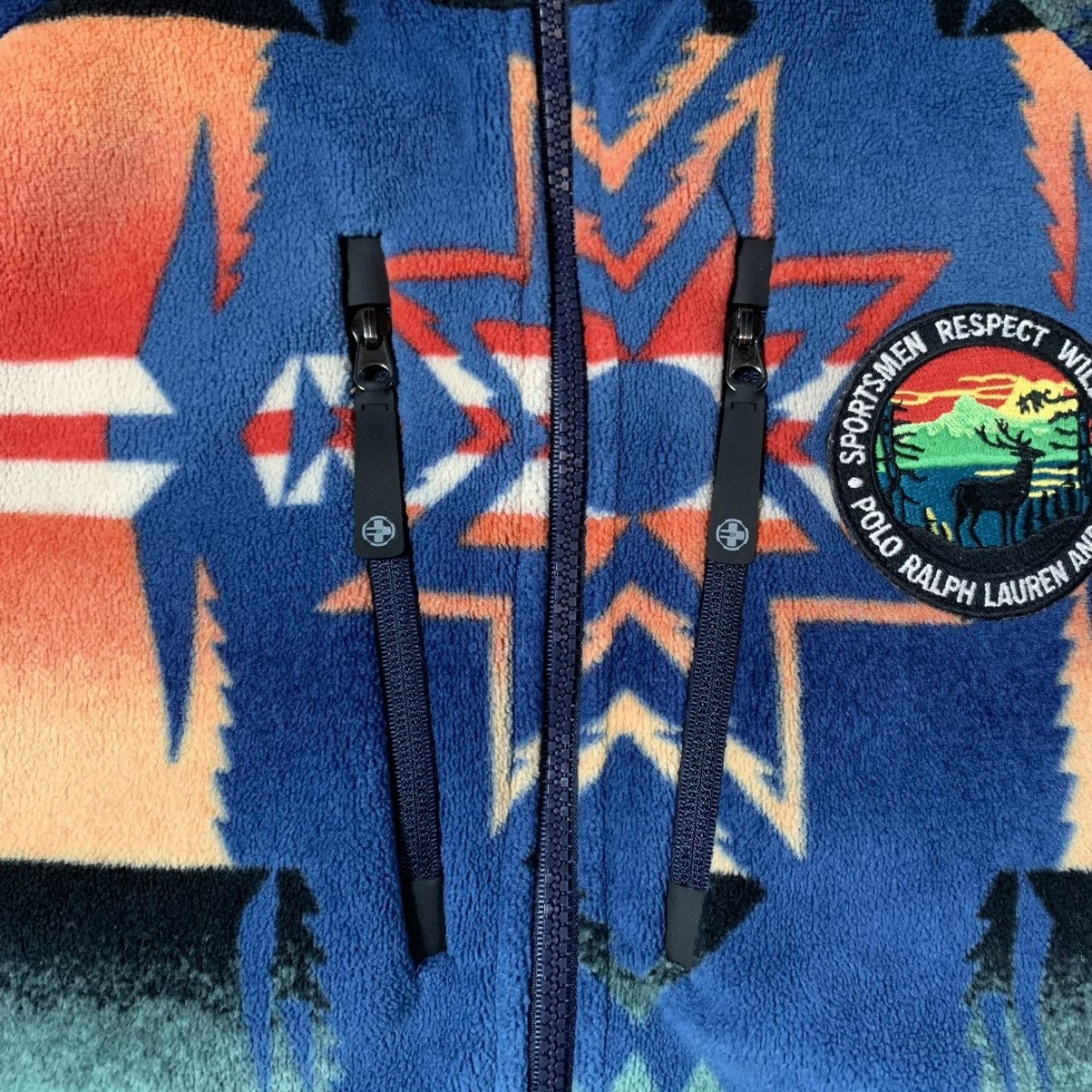 Polo Ralph Lauren Polo Ralph Lauren Sportsman Aztec Wildlife Fleece Jacket M Size US M / EU 48-50 / 2 - 3 Thumbnail
