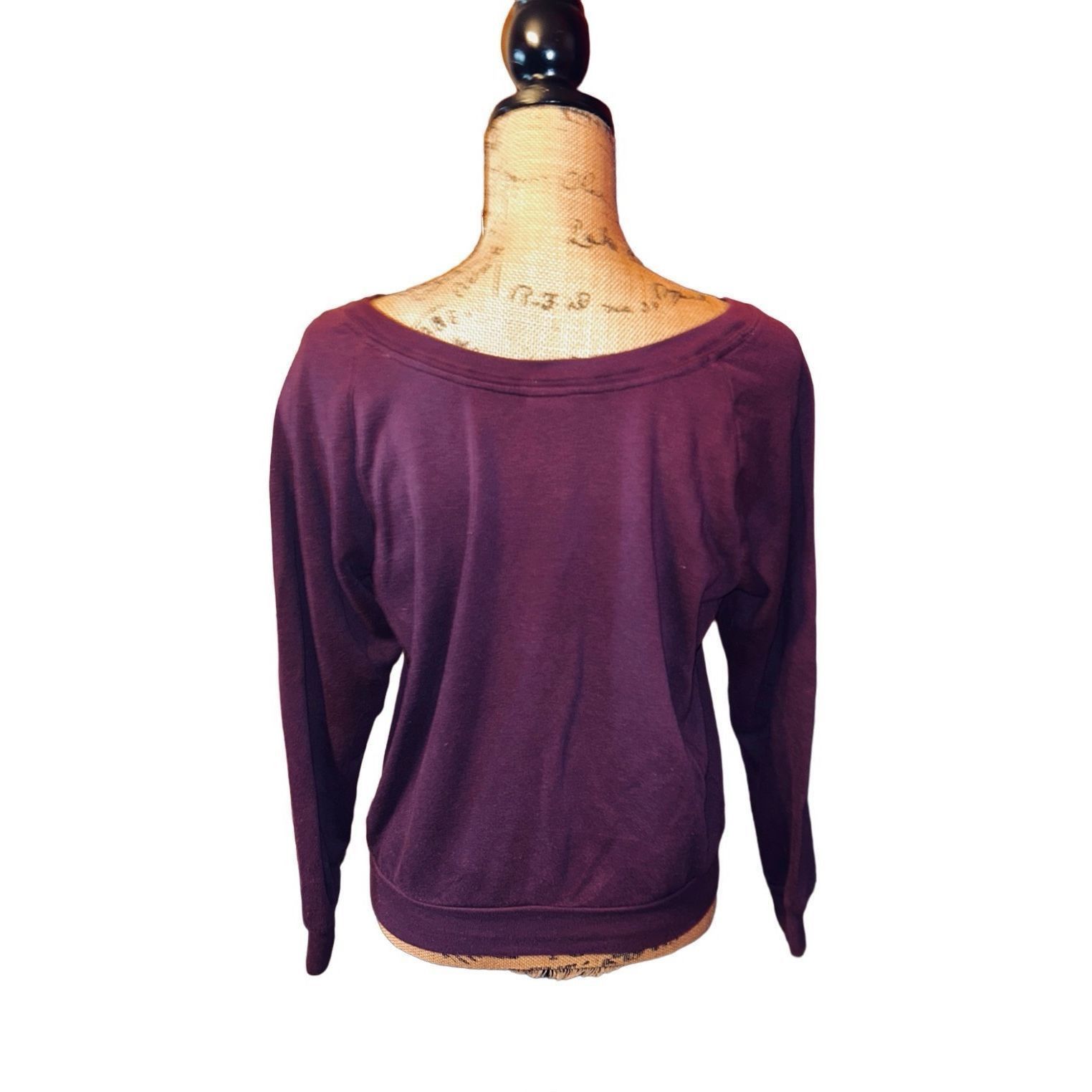 Pink Victoria Secret PINK Crew Neck Purple Sweatshirt XS Size XS / US 0-2 / IT 36-38 - 2 Thumbnail