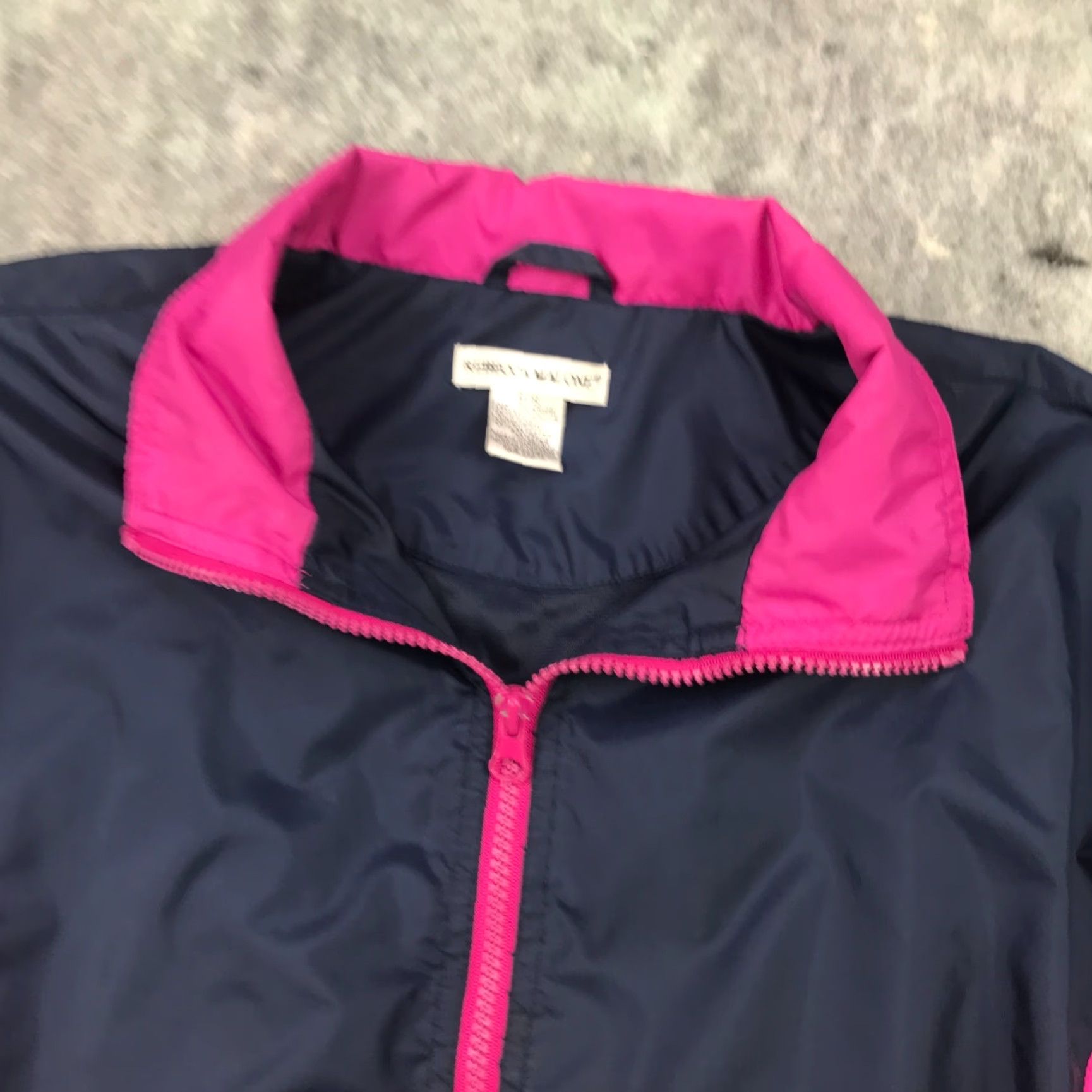 Vintage Rebecca Malone Womens Jacket Small Black Full Zip Lightweight Nylon Windbreaker Size S / US 4 / IT 40 - 3 Thumbnail