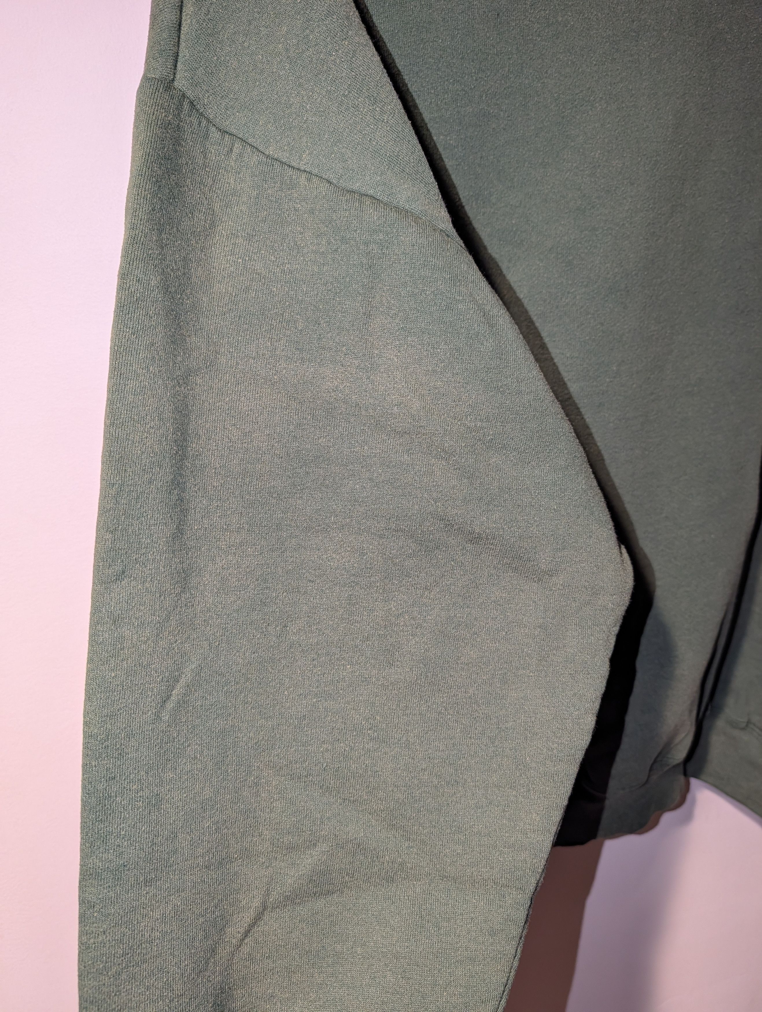 Arts & Science VTG Beagle Dog Puppy 1/4 Zip Sweatshirt Green Animal Size US XL / EU 56 / 4 - 9 Thumbnail