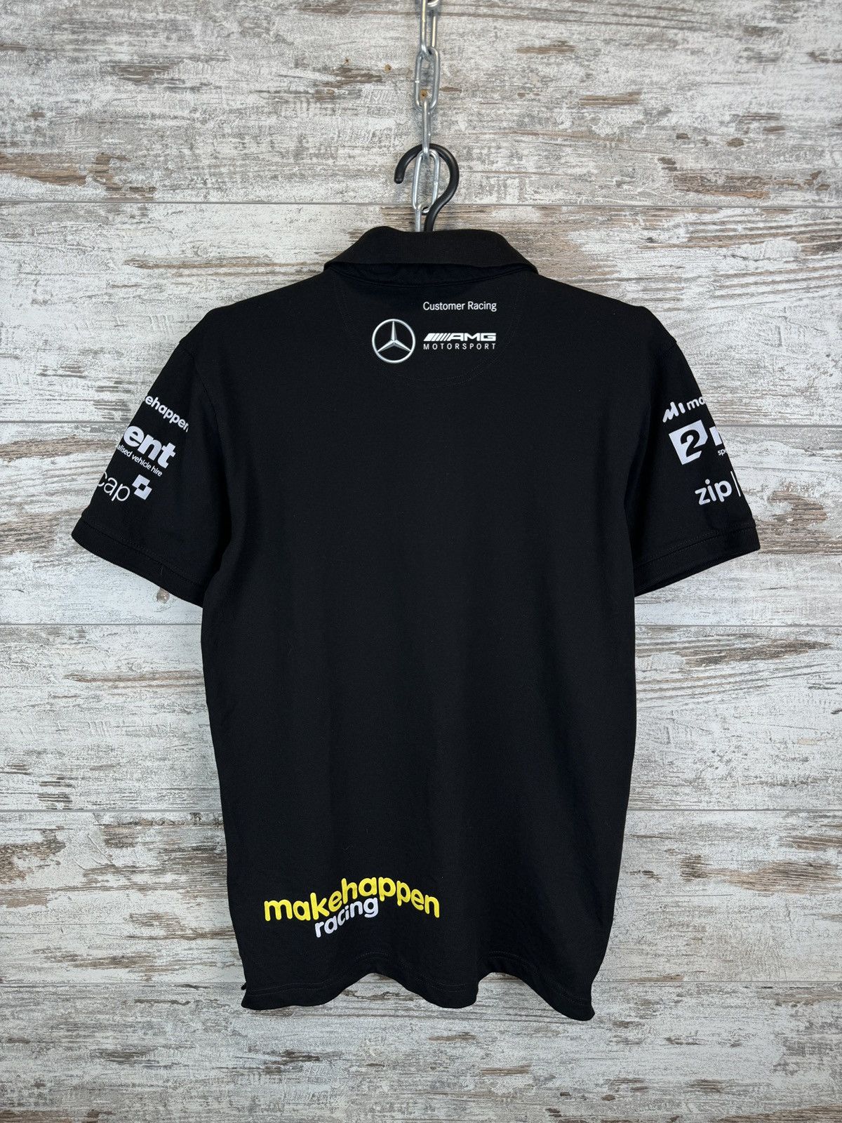 Mercedes-Benz × Vintage Mens Vintage Mercedes T-shirt amg petronas racing Benz tee Size US M / EU 48-50 / 2 - 10 Thumbnail