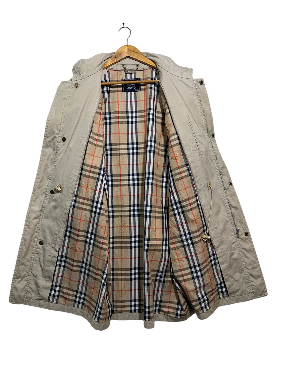 Burberry × Burberry Prorsum 🔥VTG BURBERRY NOVACHECK DRAWSTRING JACKETS Size US L / EU 52-54 / 3 - 8 Thumbnail