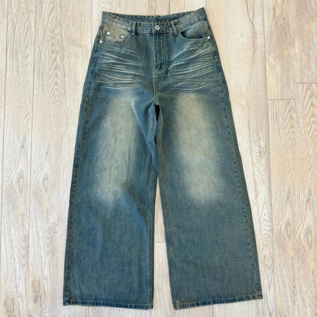 Green Desert washed denim