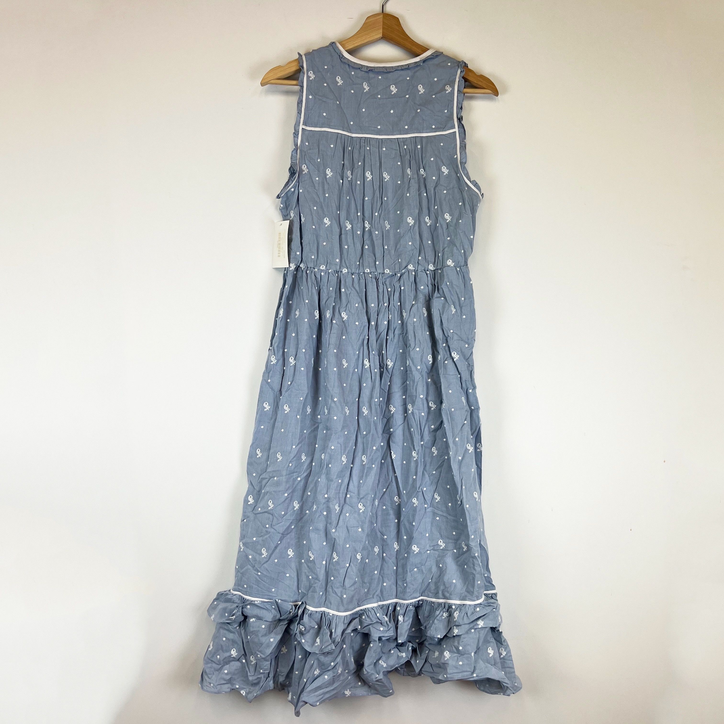 Ulla Johnson NEW Ulla Johnson Maelle Sleeveless Cotton Size L / US 10 / IT 46 - 4 Thumbnail