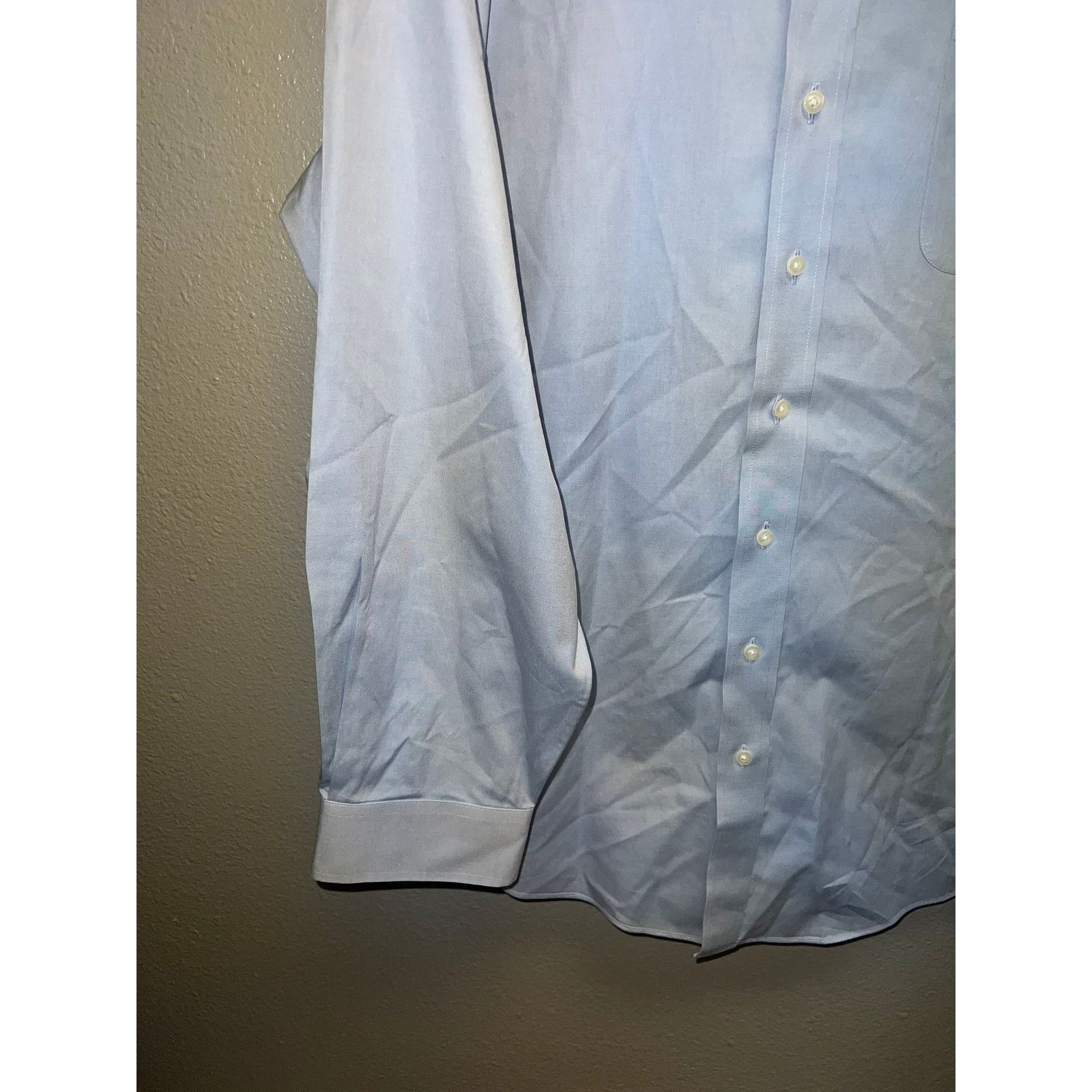 Roundtree & Yorke Gold Label Roundtree Yorke Shirt Non Iron EZ Top Mens XL Size US XL / EU 56 / 4 - 4 Thumbnail