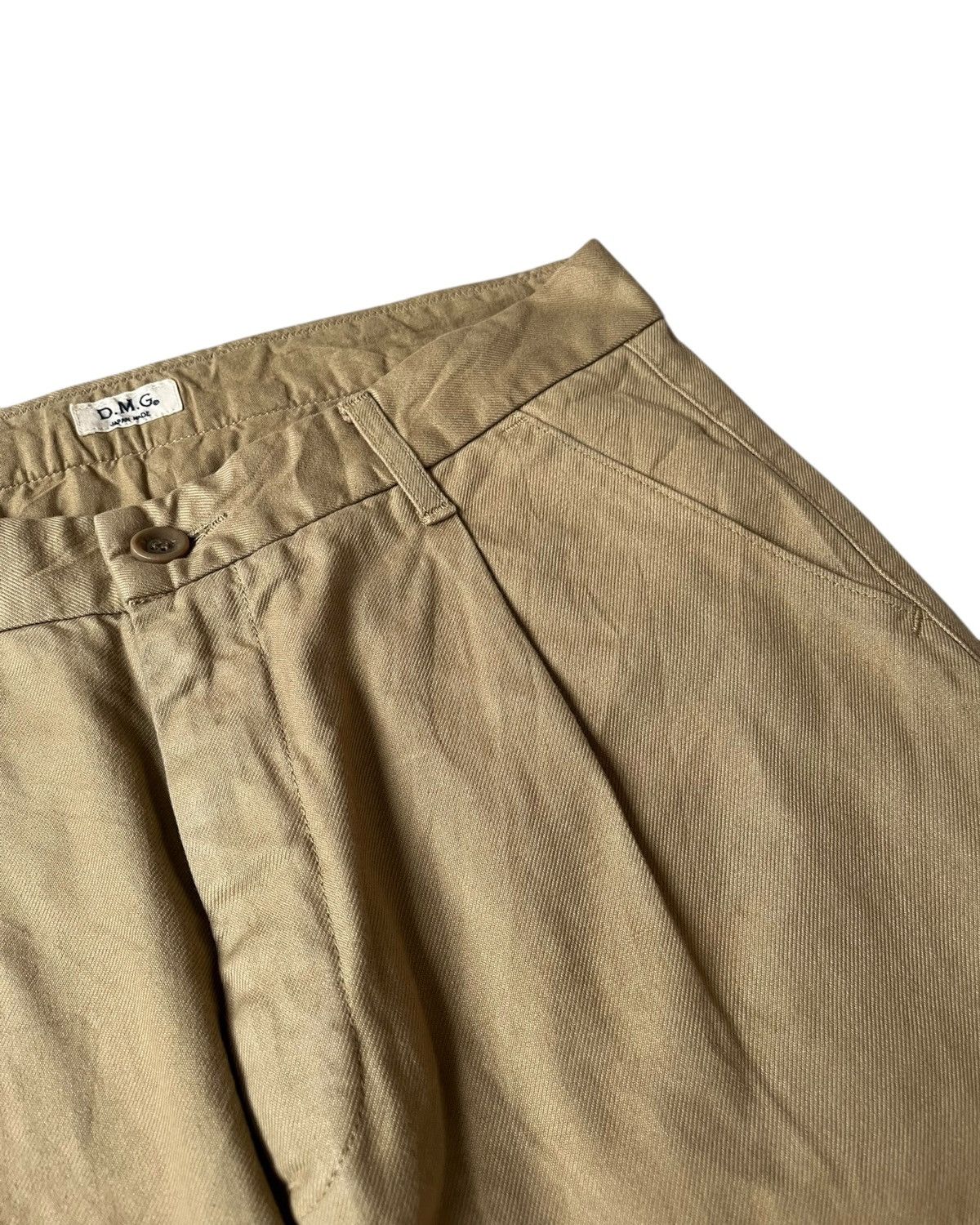OMNIGOD Domingo Japanese Heavy Cotton Twill Trousers Size US 31 - 7 Thumbnail